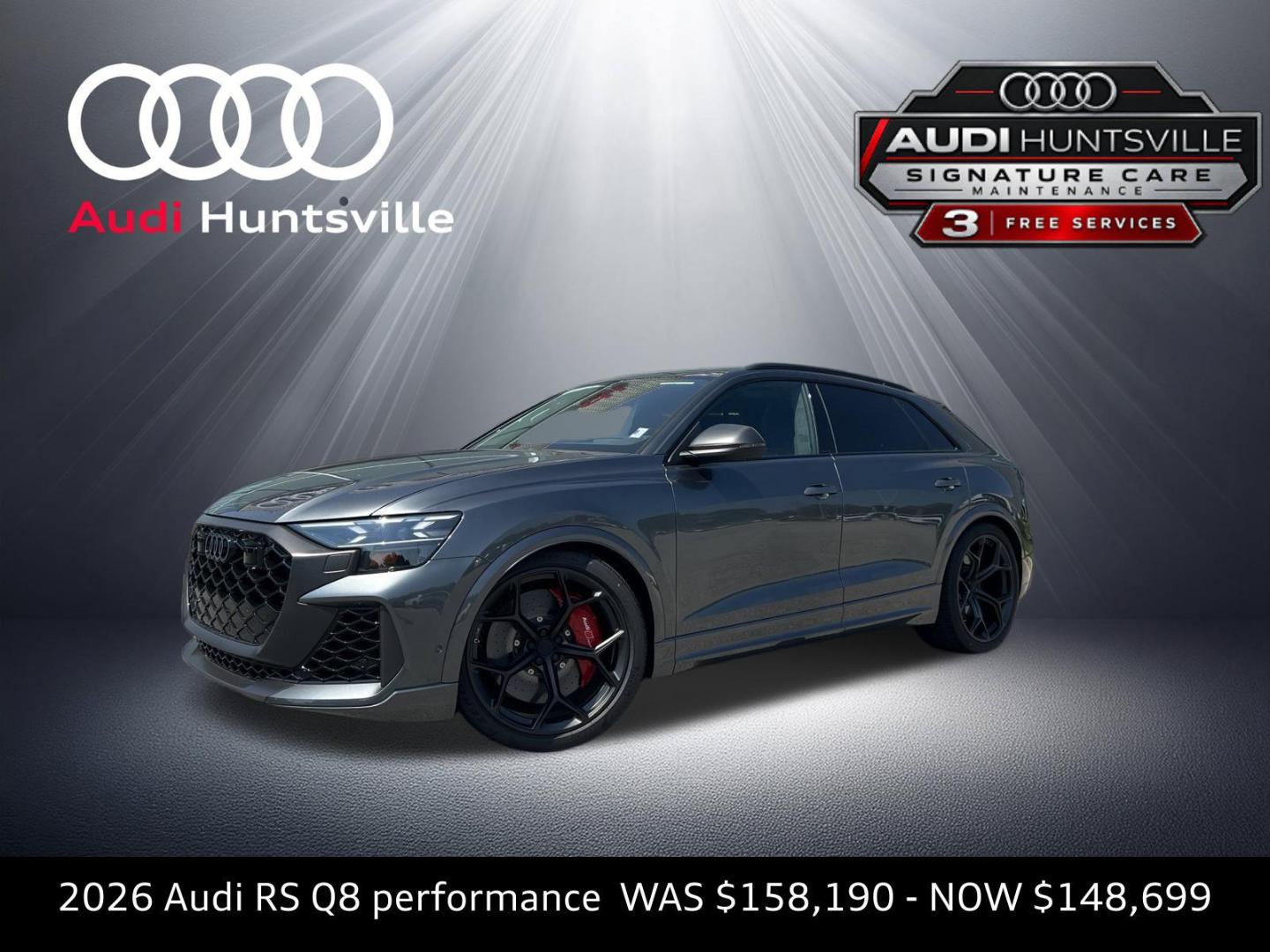 2026 Audi RS Q8 SUV performance