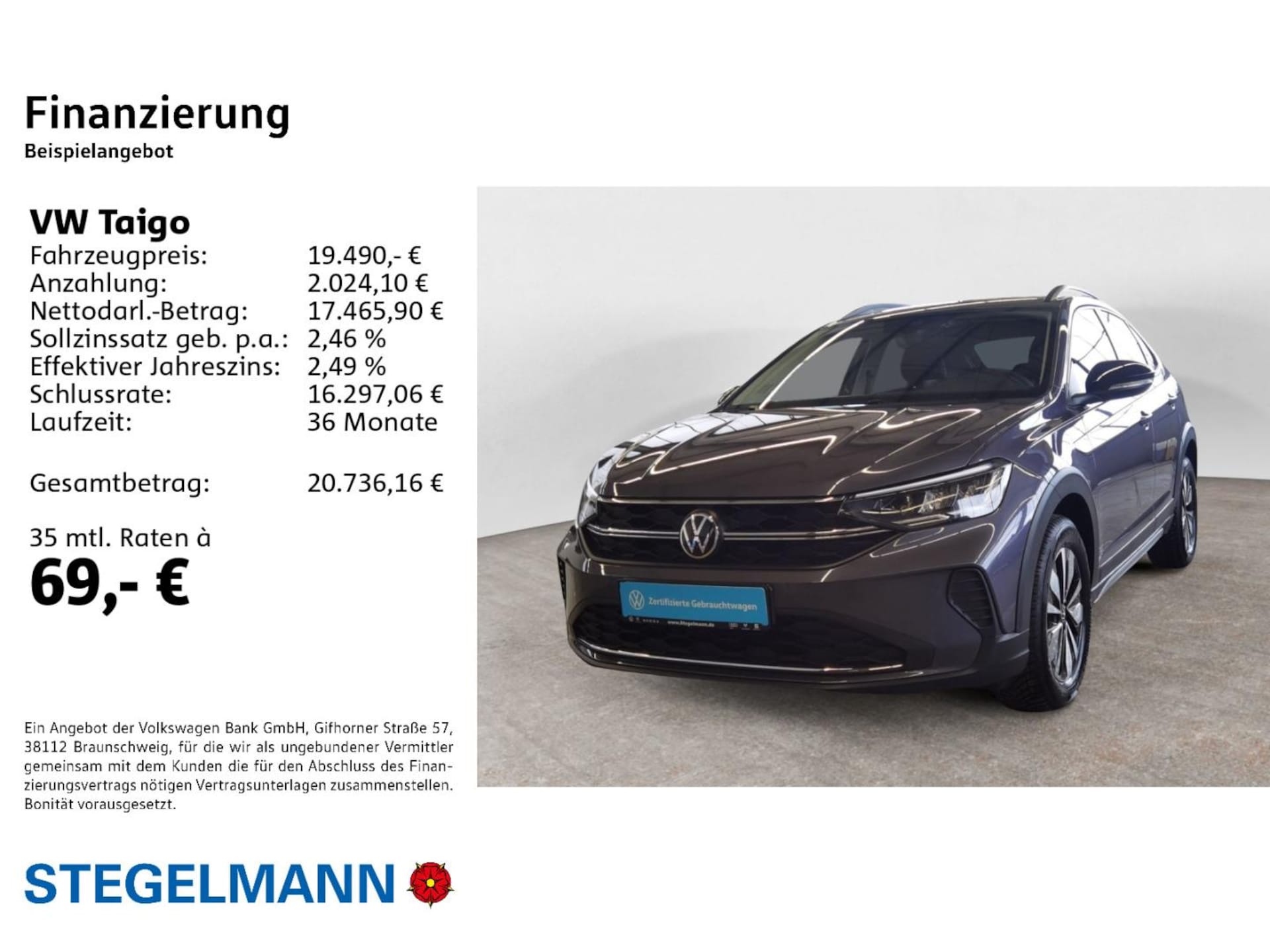 Volkswagen Taigo Life