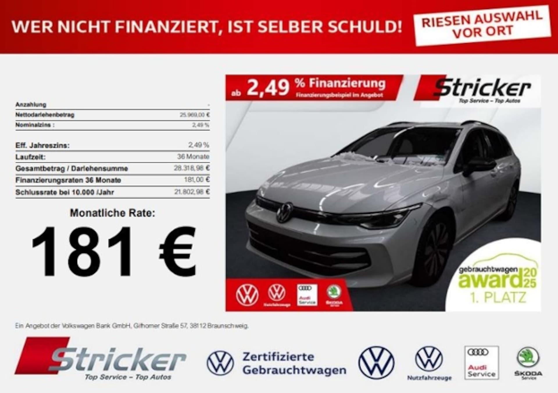 Volkswagen Golf Variant Goal