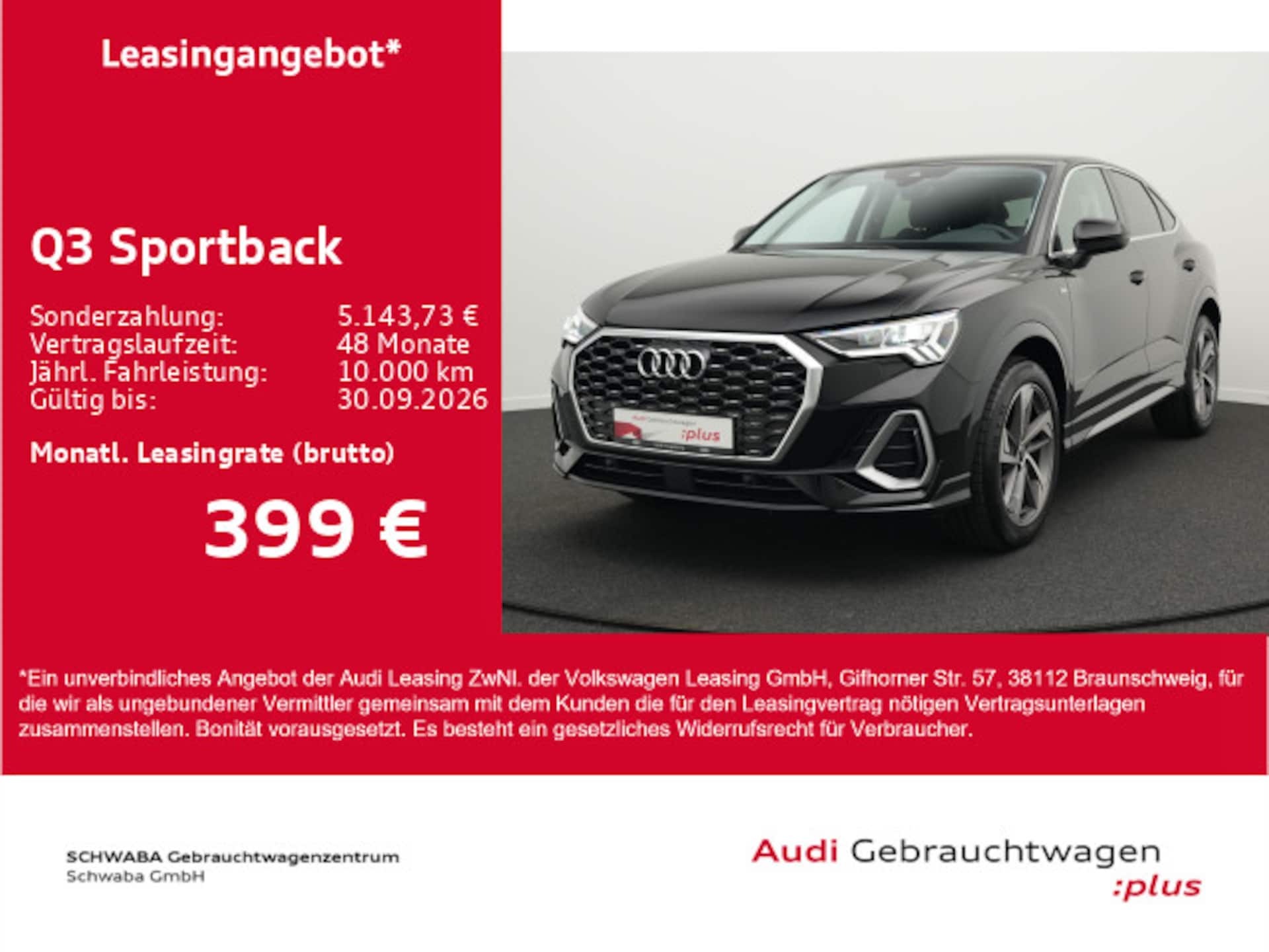 Audi Q3 Sportback S line