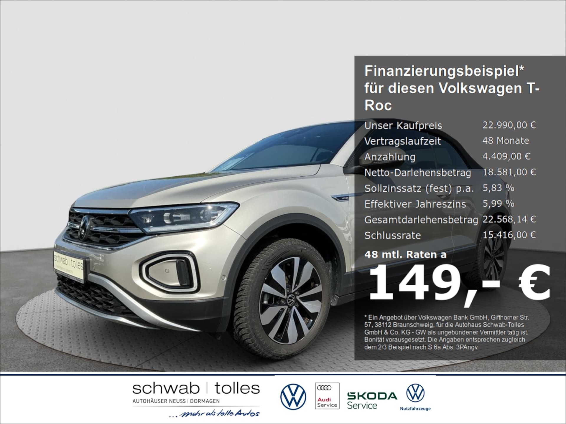 Volkswagen T-Roc Cabriolet MOVE