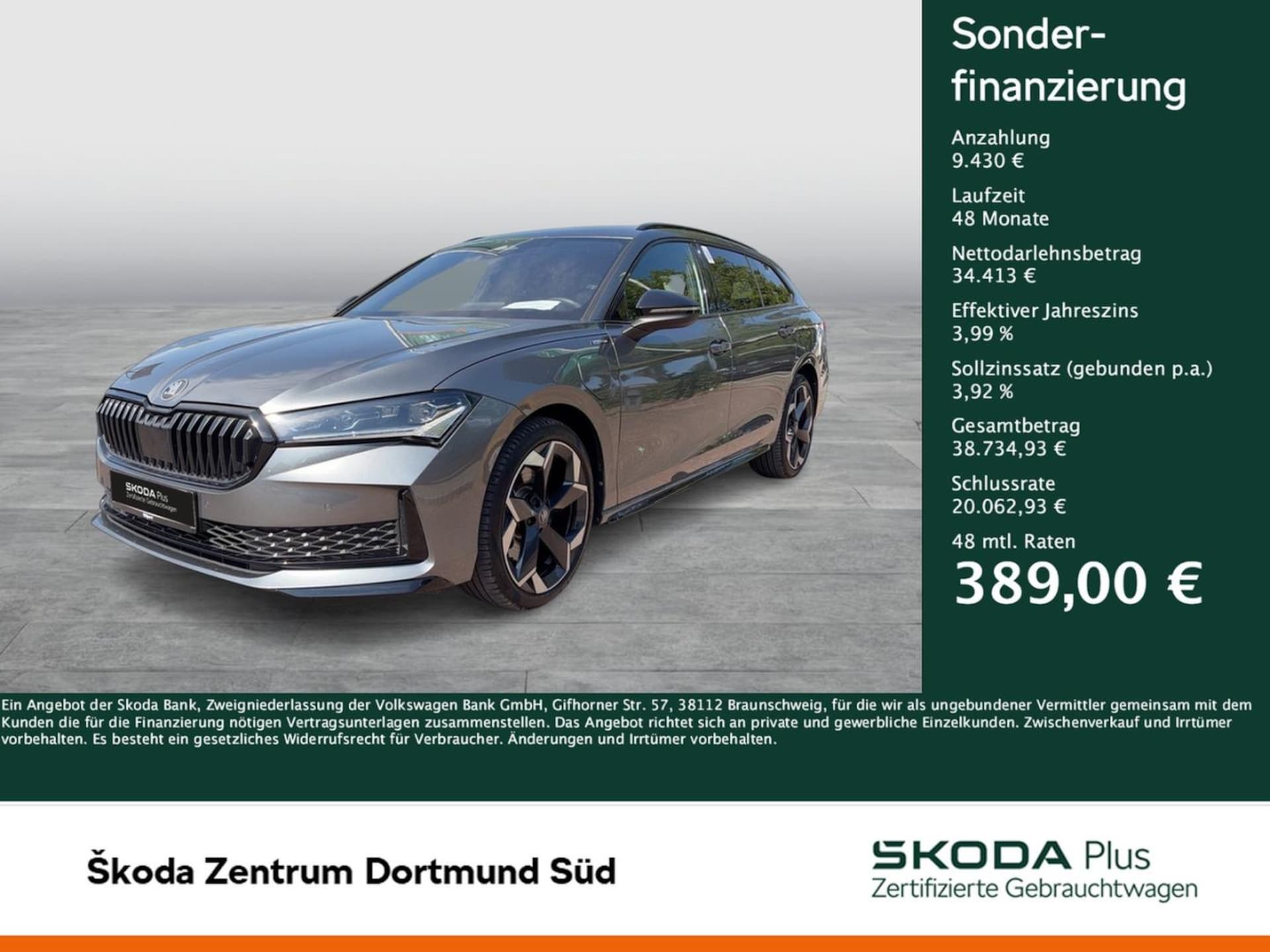 Skoda Superb Combi Sportline