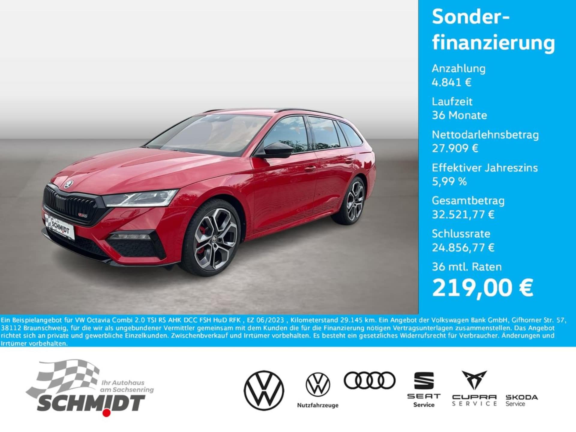 Skoda Octavia Combi RS
