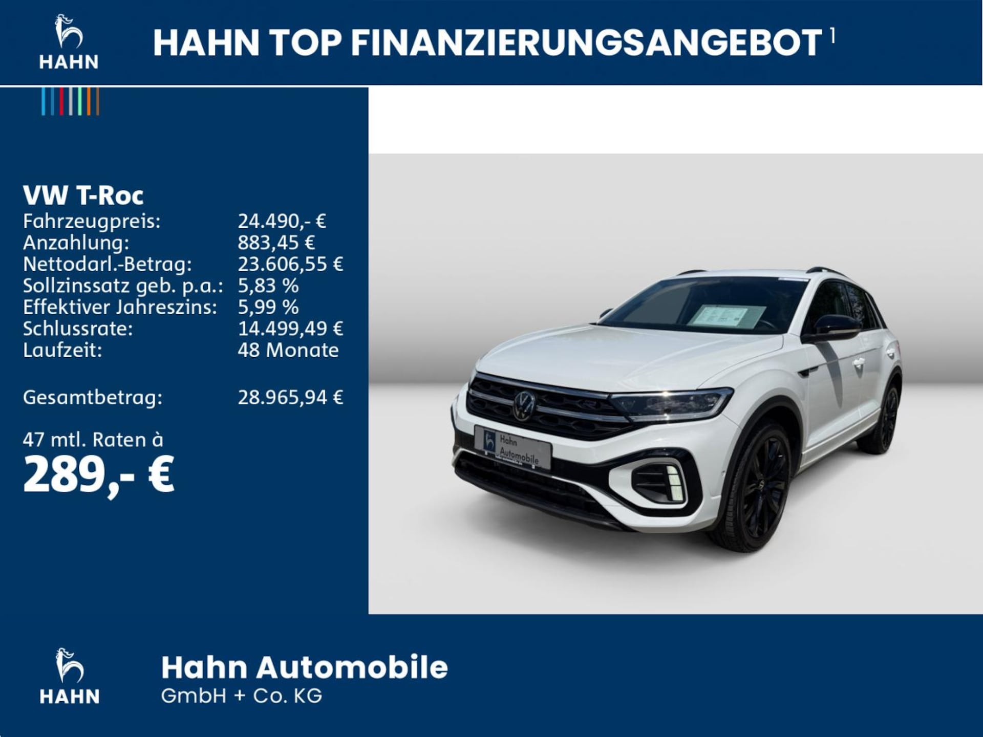 Volkswagen T-Roc R-Line