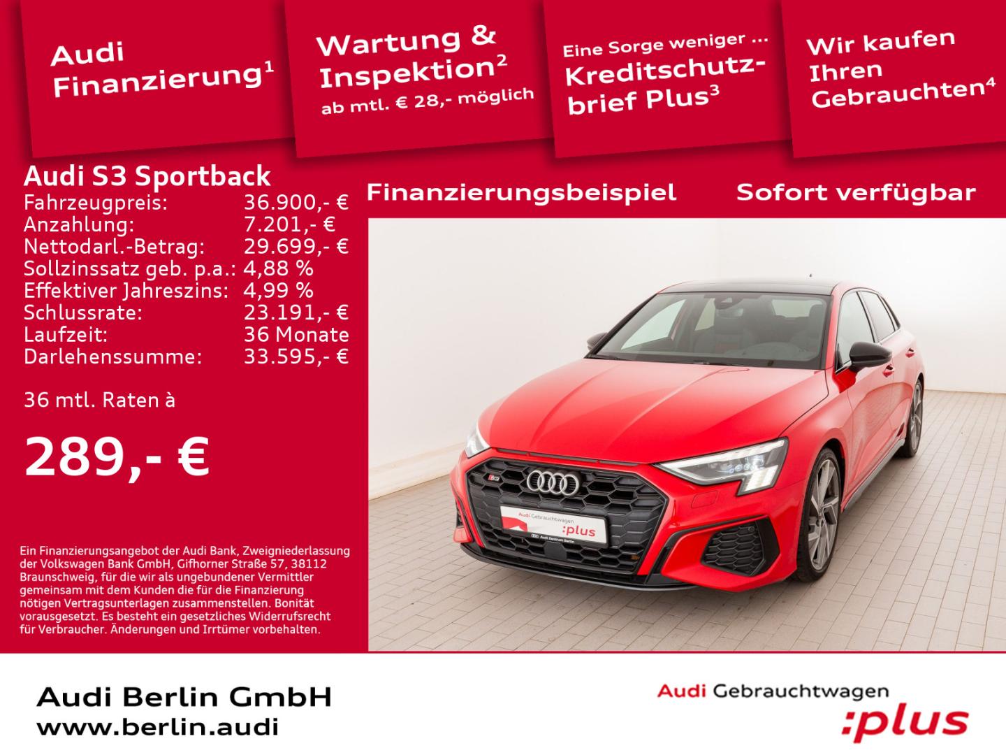 Image about Audi S3 Sportback TFSI quattro S tronic