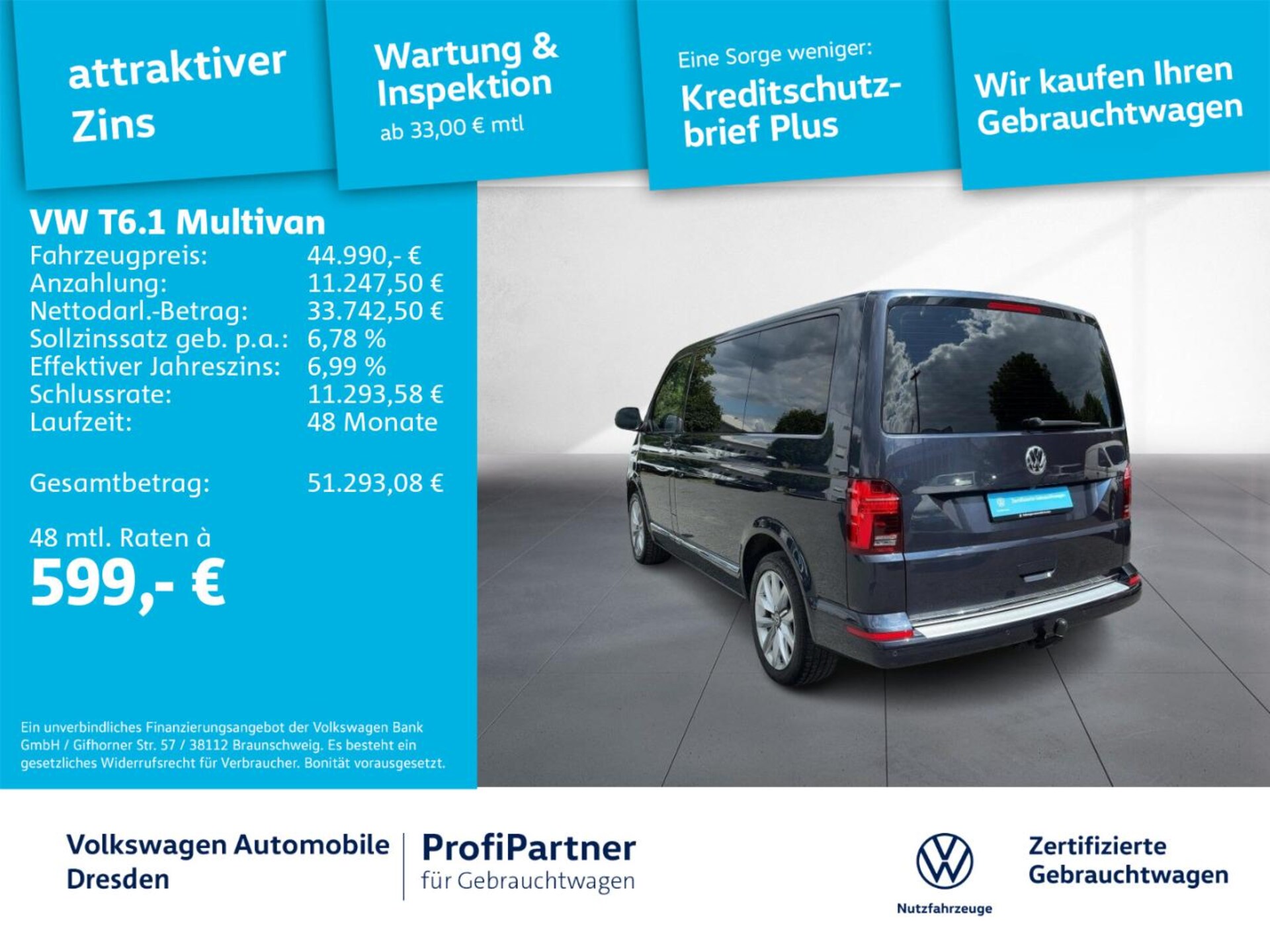 Volkswagen T6.1 Multivan Comfortline