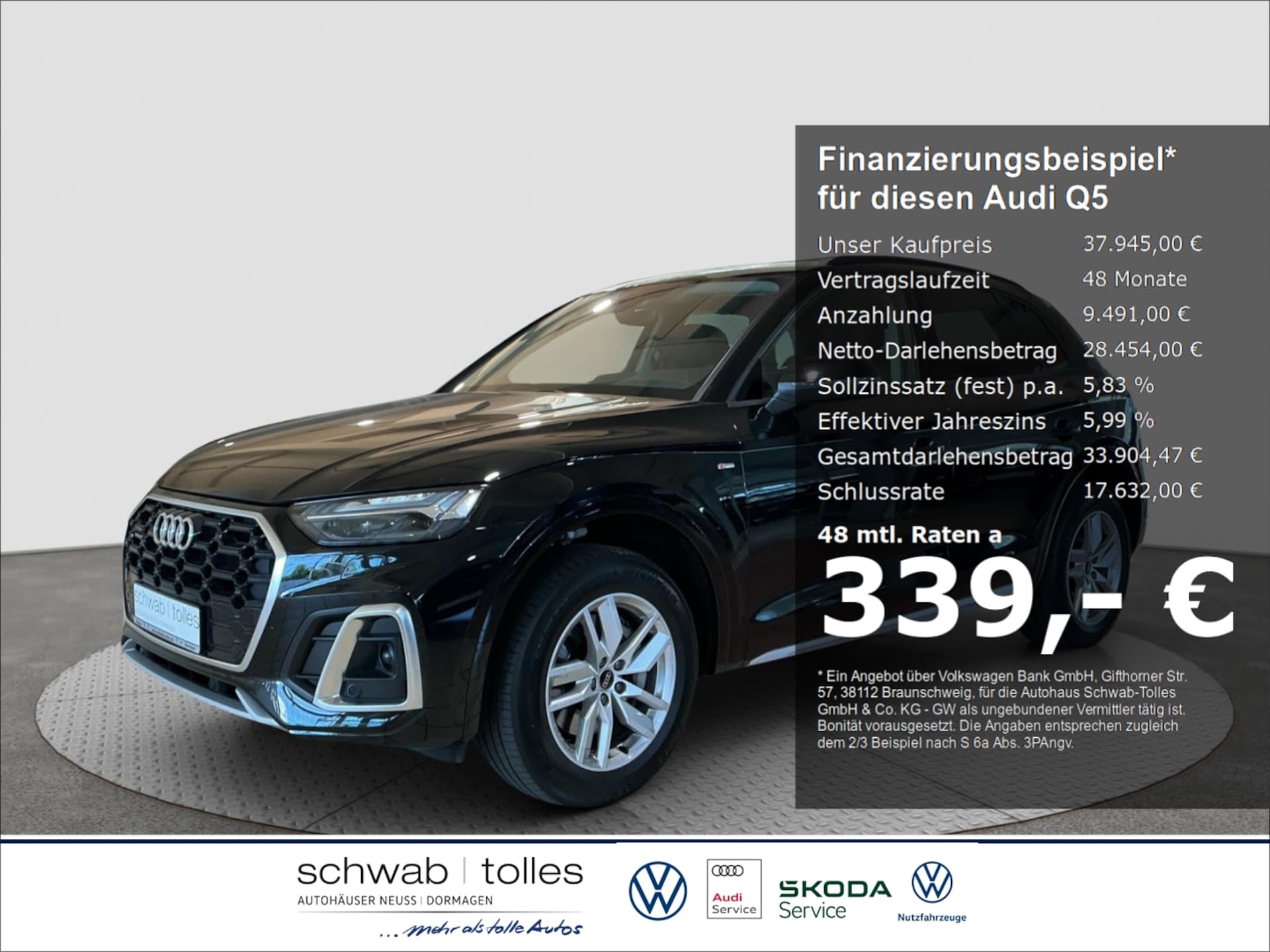 Audi Q5 TFSI e S line