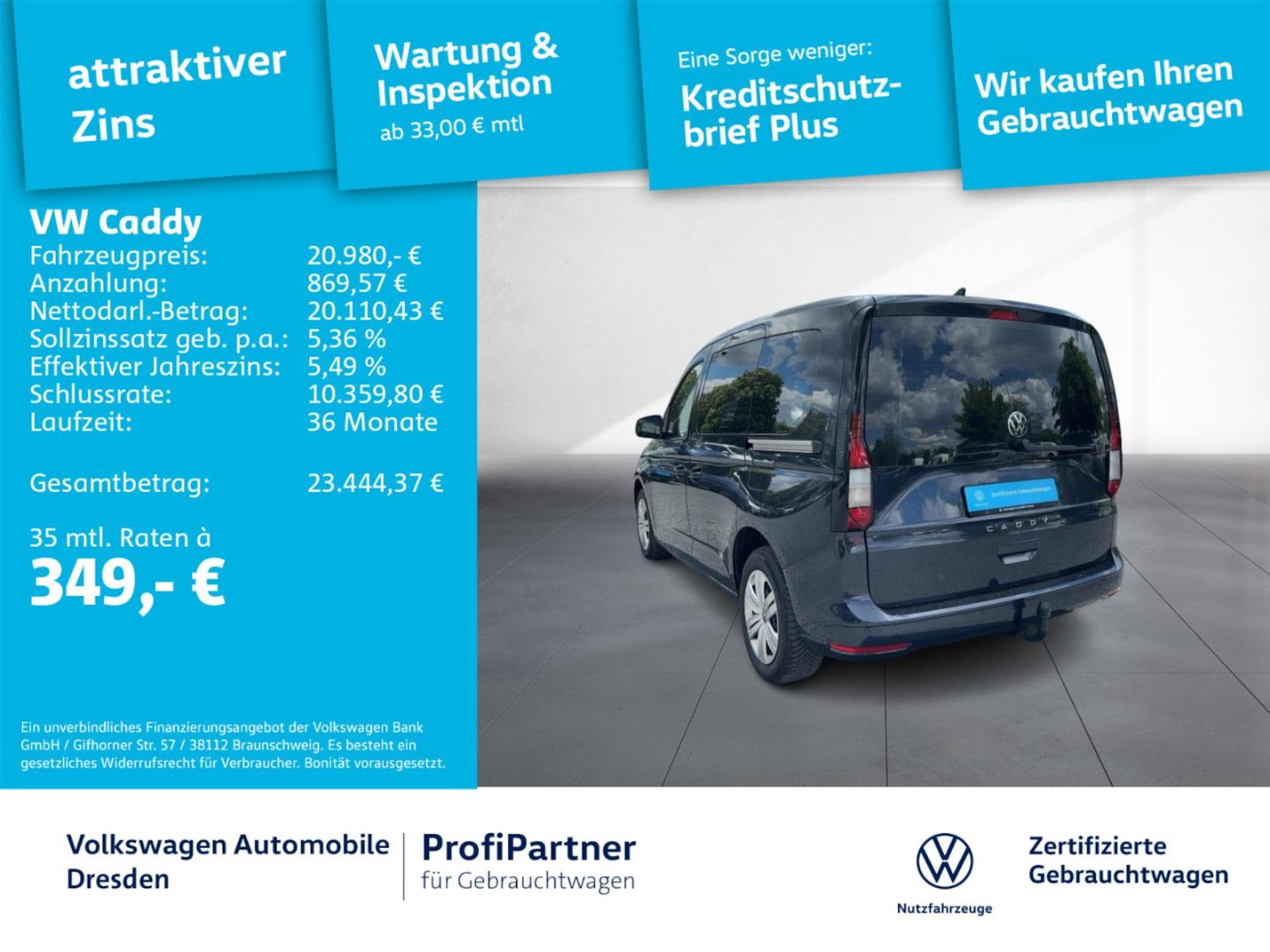 Volkswagen Caddy Basis-Modell