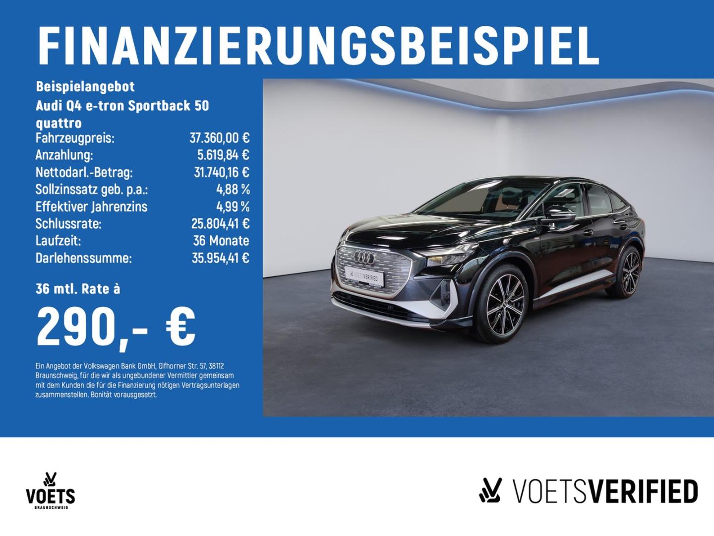 Image about Audi Q4 Sportback e-tron 50 e-tron quattro