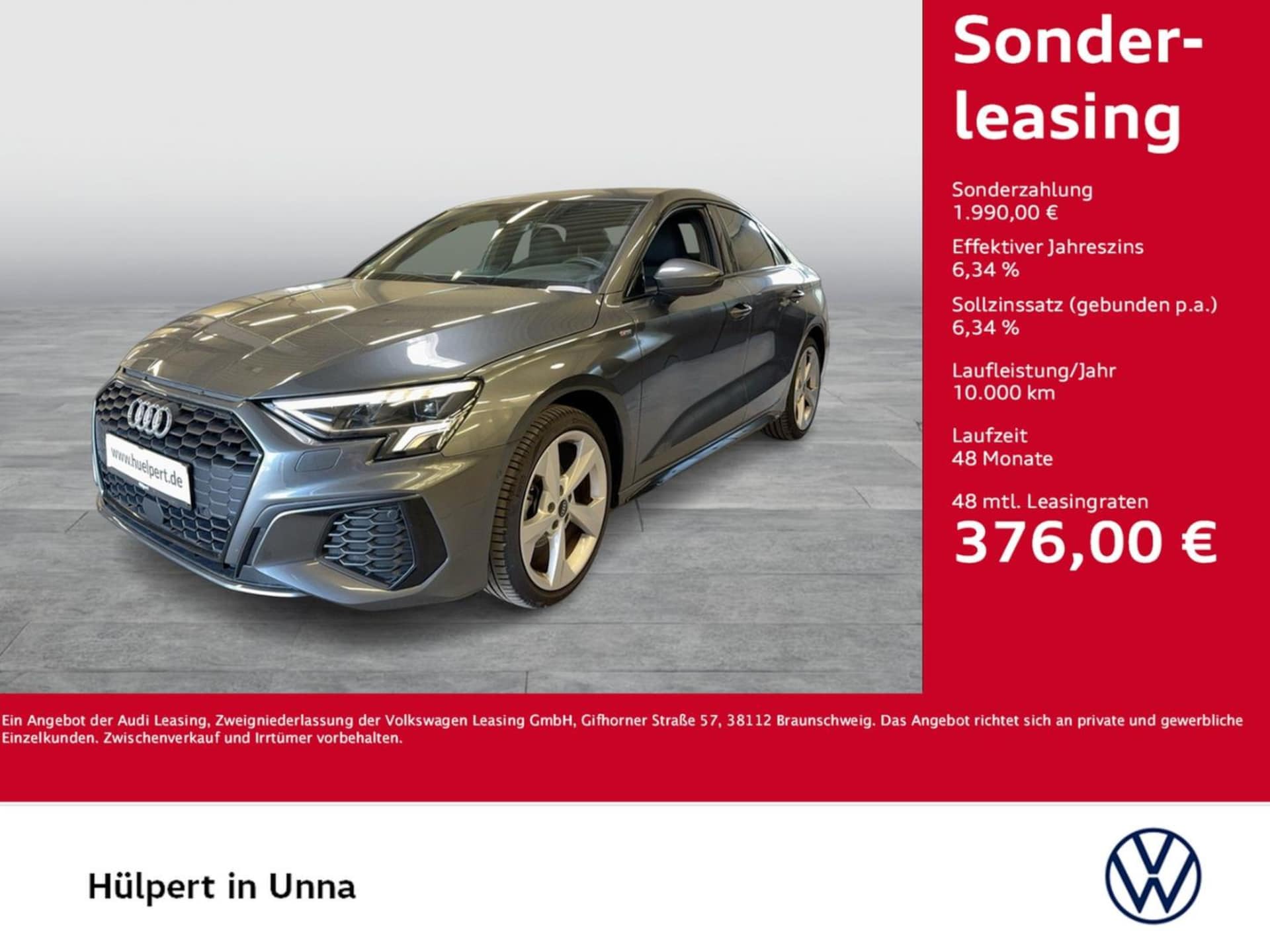 Audi A3 Limousine S line
