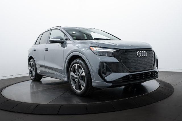 Used 2024 Audi Q4 e-tron Premium Plus with VIN WA1LUBFZ6RP067025 for sale in Highland Park, IL