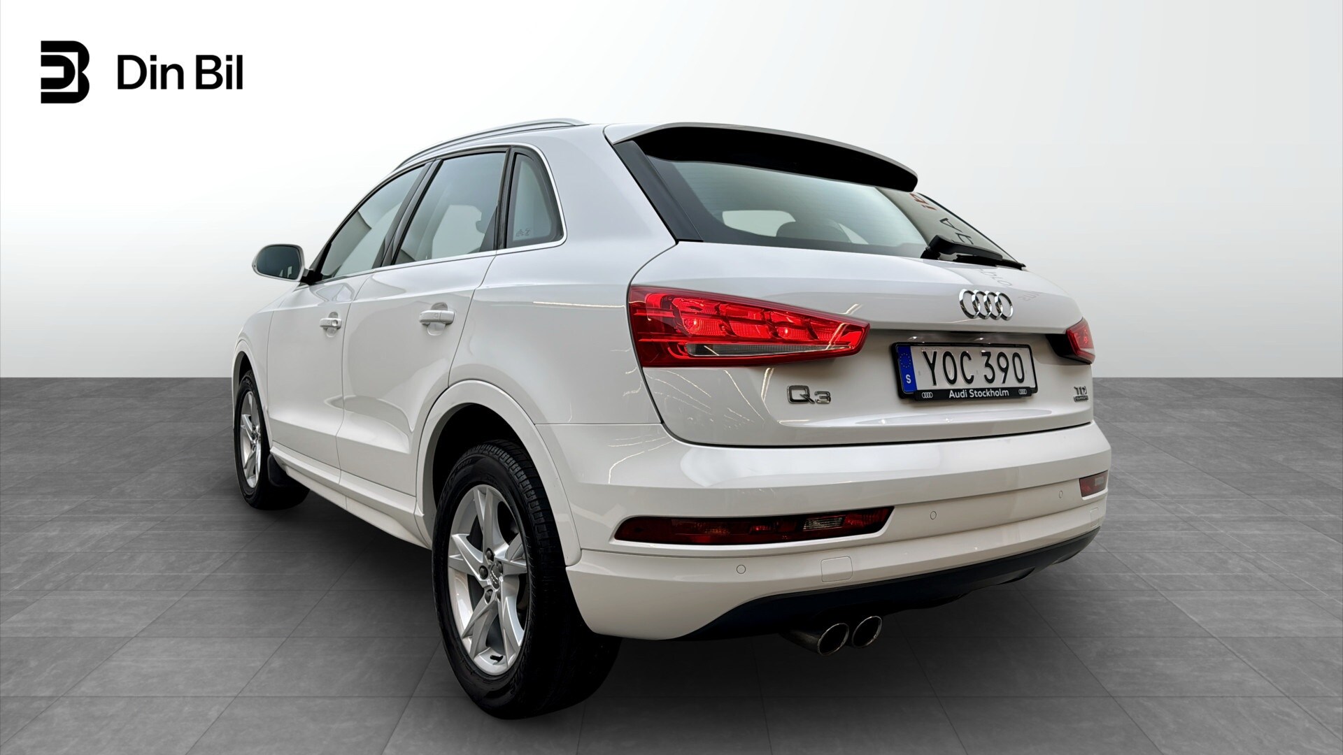 Bild som visar&nbsp;Audi Q3&nbsp;Q3 2.0 TDI quattro Proline Sport 150 hk S tronic - för mer information kontakta din Audi Partner