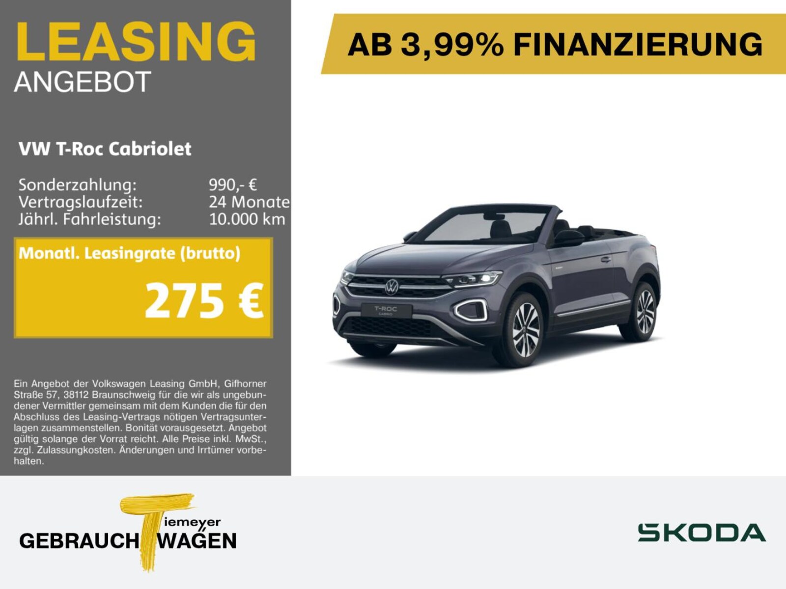 Volkswagen T-Roc Cabriolet