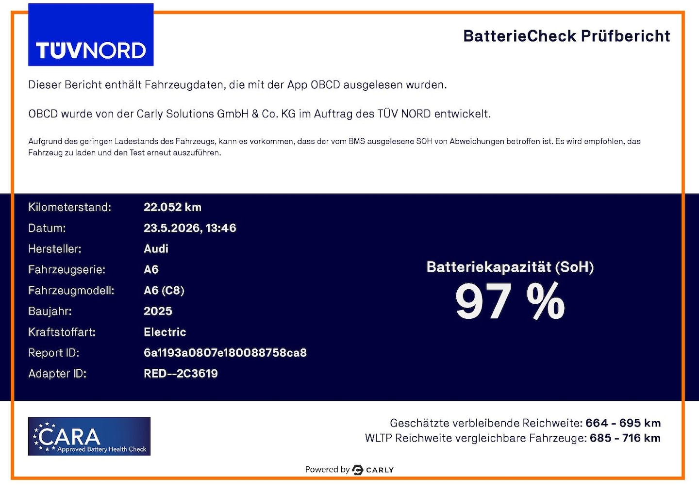 Bild über Audi A6 Sportback e-tron e-tron performance - für weitere Informationen kontaktieren Sie den Audi Partner