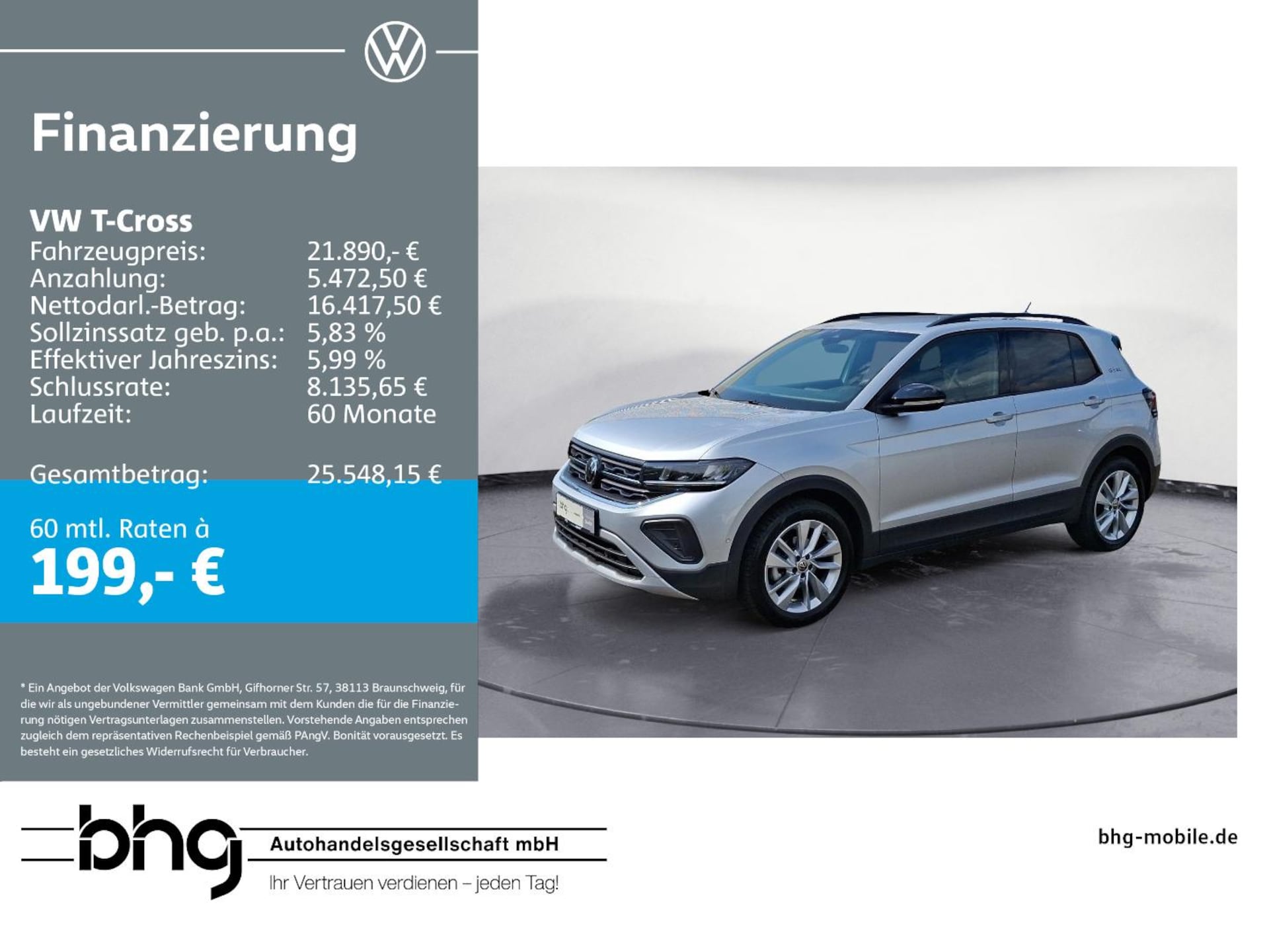 Volkswagen T-Cross Life