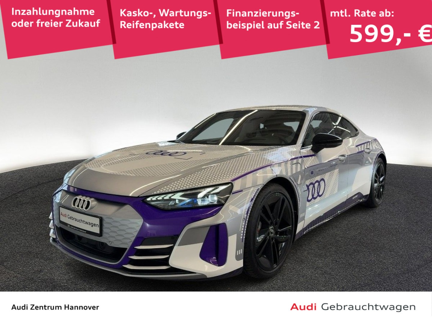 Bild über Audi RS e-tron GT e-tron quattro - für weitere Informationen kontaktieren Sie den Audi Partner