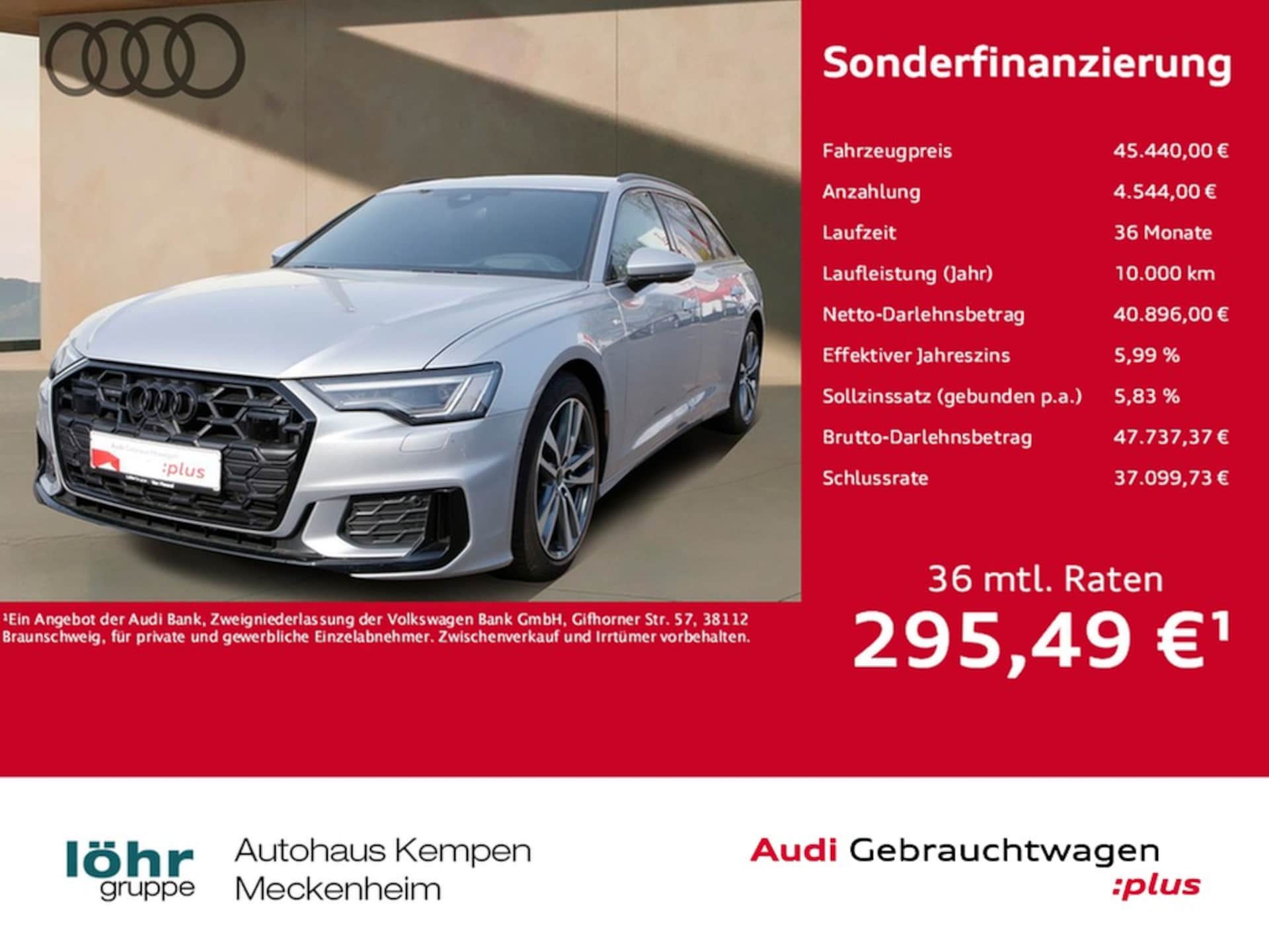 Audi A6 Avant TFSI e Design