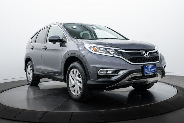 Used 2015 Honda CR-V EX-L with VIN 2HKRM4H70FH685410 for sale in Highland Park, IL