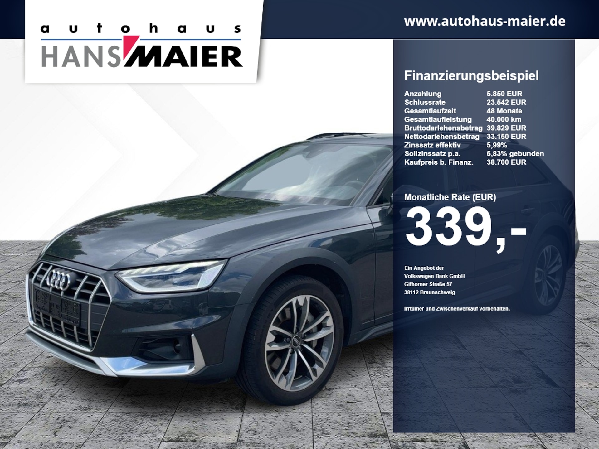 Audi A4 allroad quattro