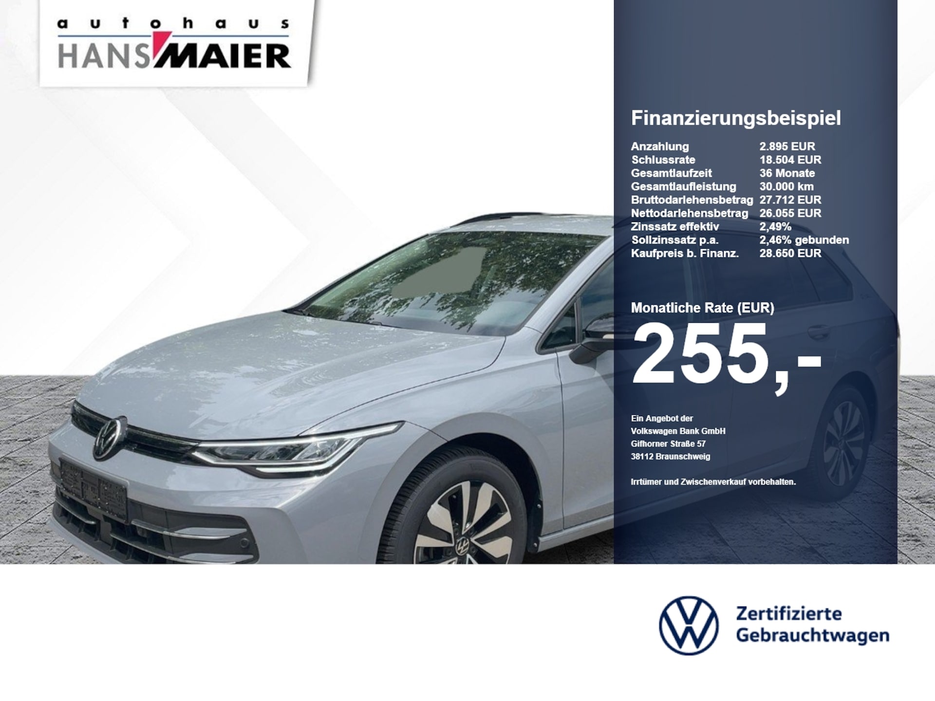 Volkswagen Golf Variant Goal