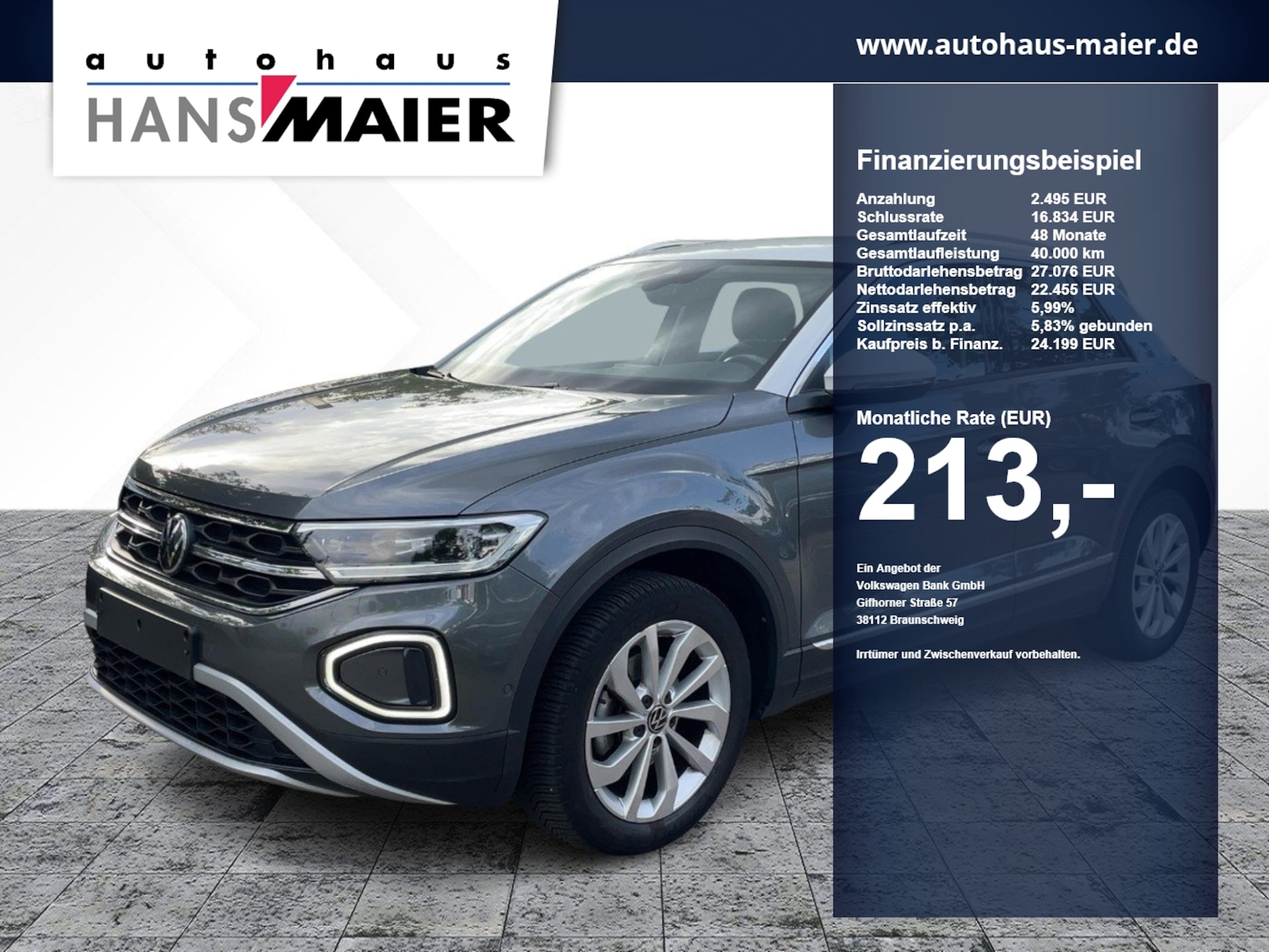 Volkswagen T-Roc Style