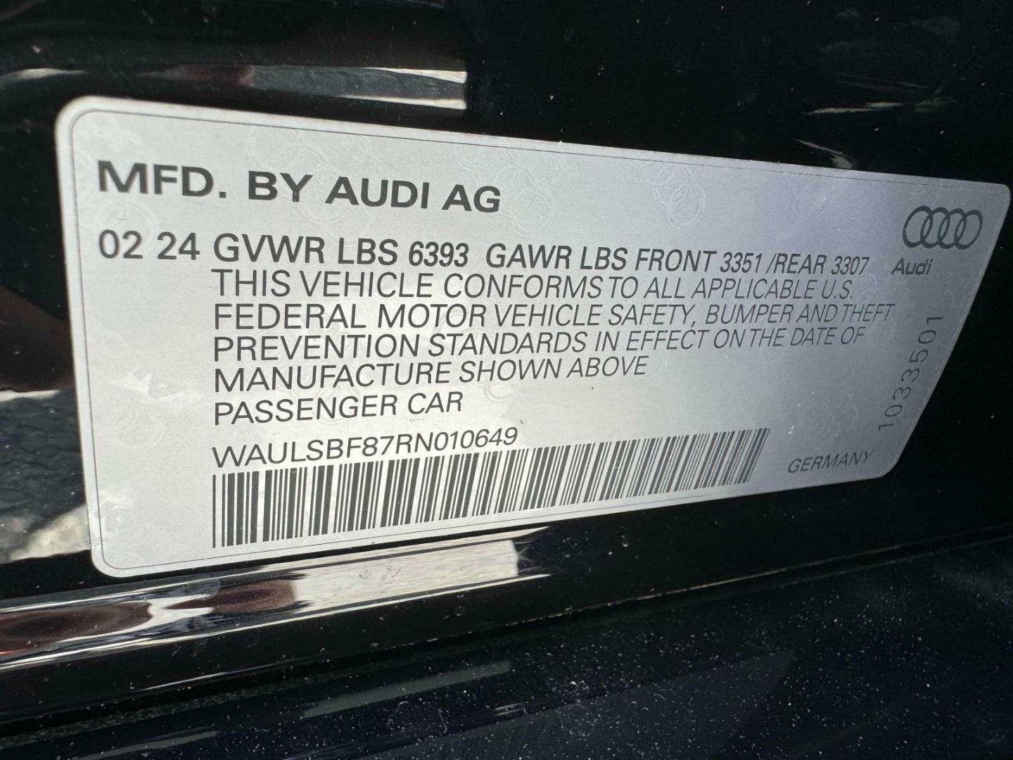 2024 Audi S8 Base - Photo 12