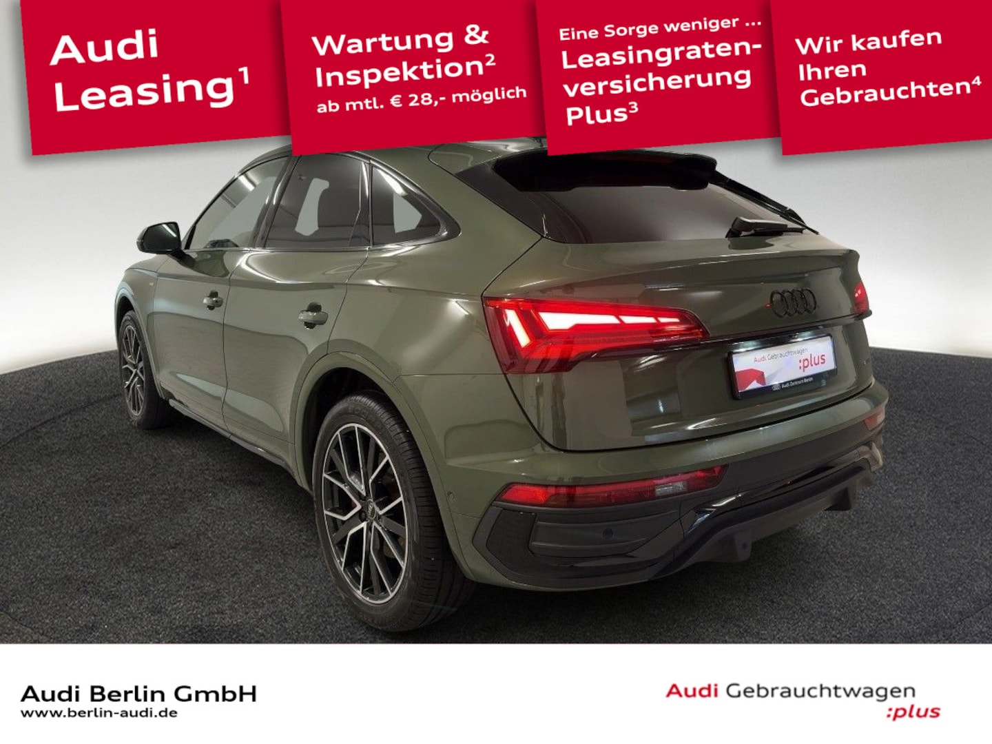 Bild über Audi Q5 Sportback 45 TFSI quattro S tronic - für weitere Informationen kontaktieren Sie den Audi Partner