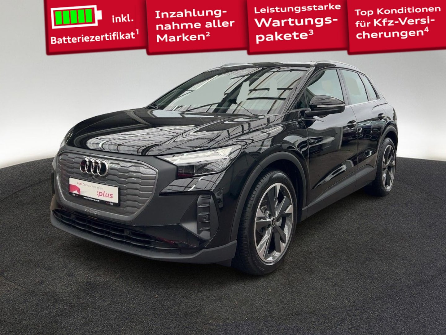 Bild über Audi Q4 e-tron 40 e-tron - für weitere Informationen kontaktieren Sie den Audi Partner