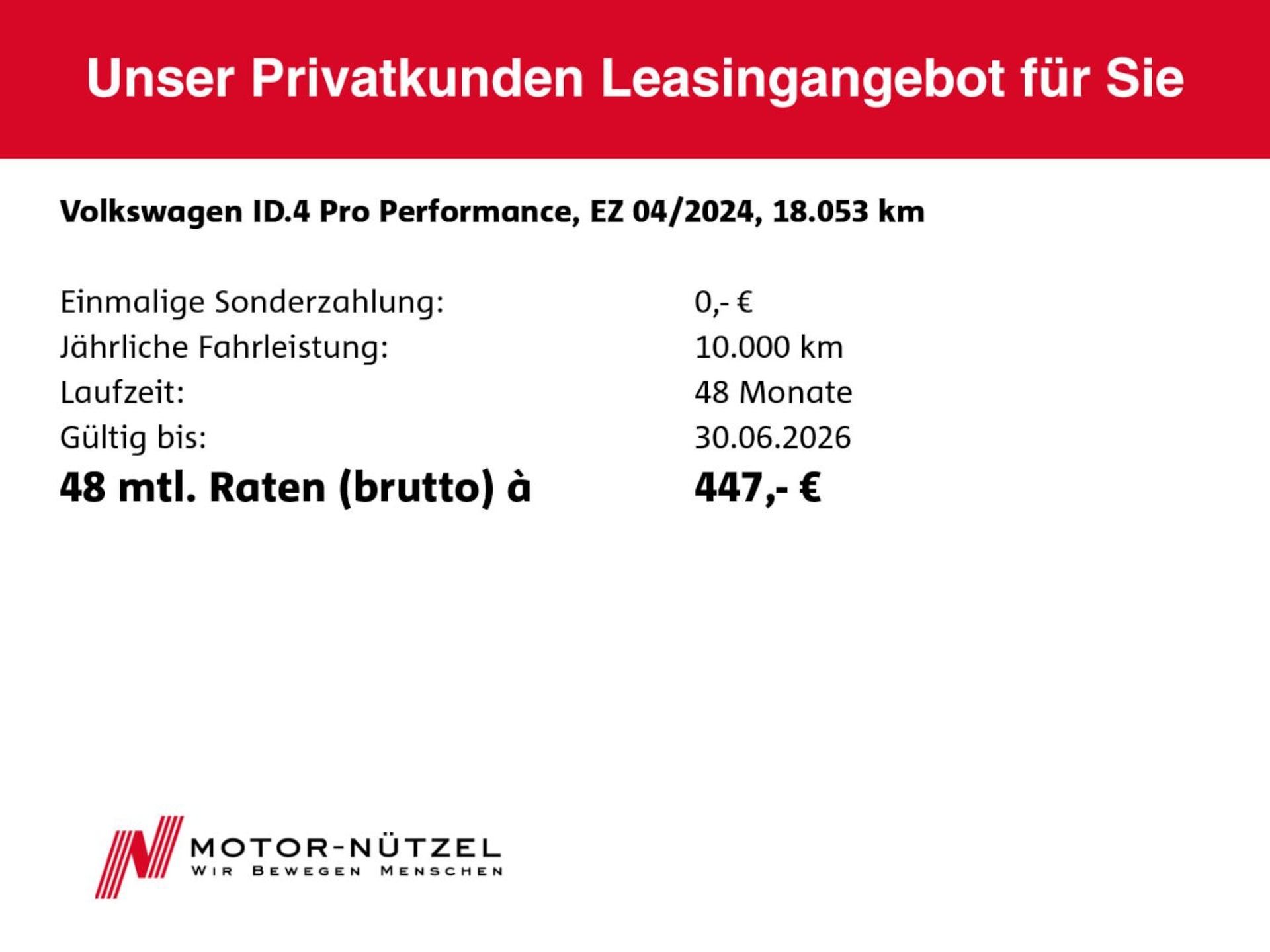 Volkswagen ID.4 Pro Performance