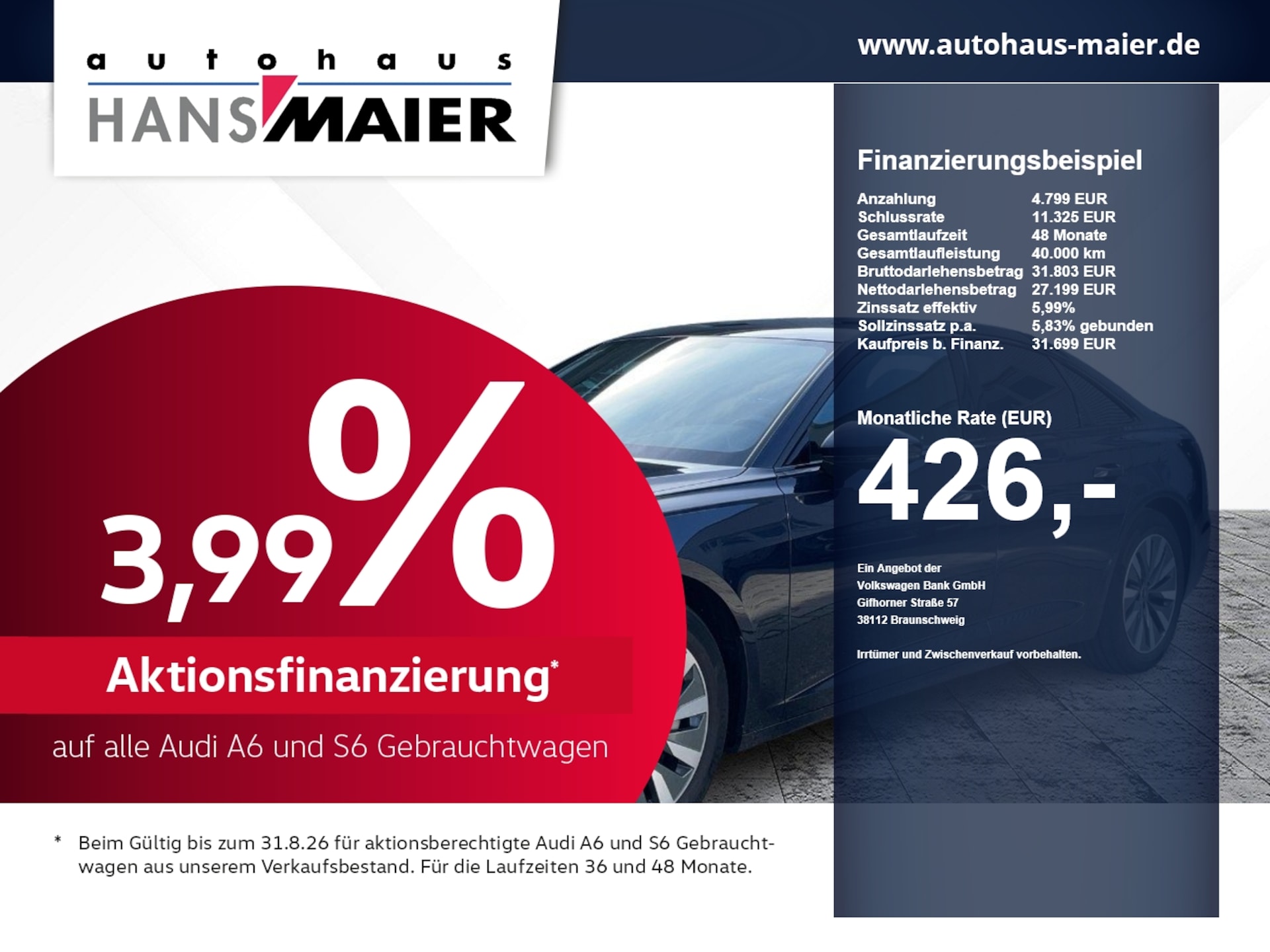 Audi A6 Limousine TFSI e