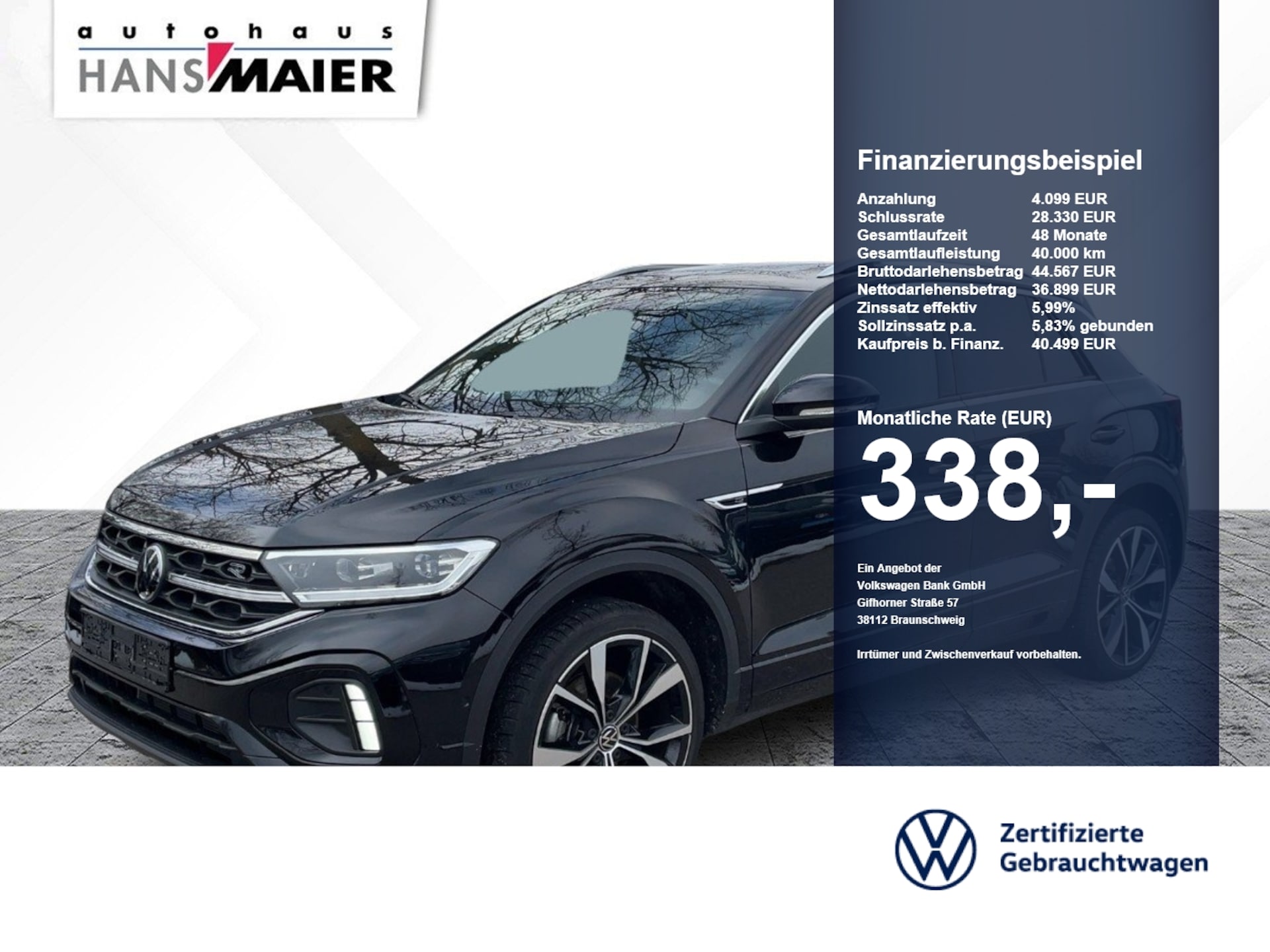 Volkswagen T-Roc R-Line