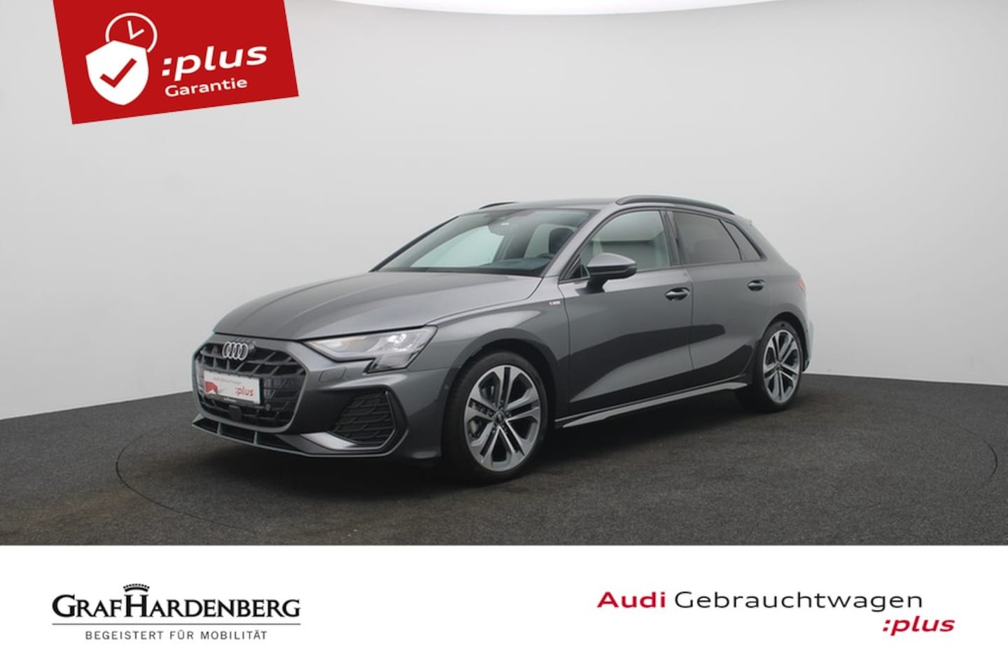 Bild über Audi A3 Sportback S line 35 TFSI S tronic - für weitere Informationen kontaktieren Sie den Audi Partner