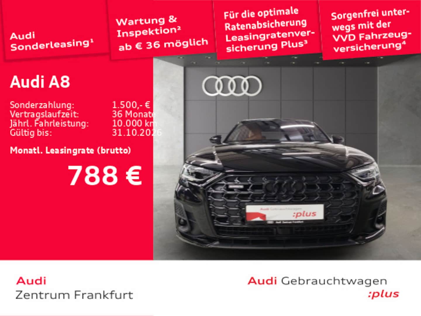 Bild über Audi A8 L 50 TDI quattro tiptronic - für weitere Informationen kontaktieren Sie den Audi Partner