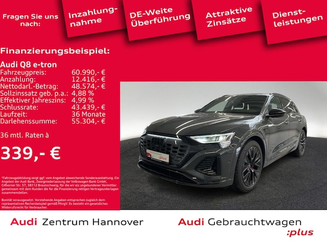 Image about Audi Q8 e-tron S line 55 e-tron quattro