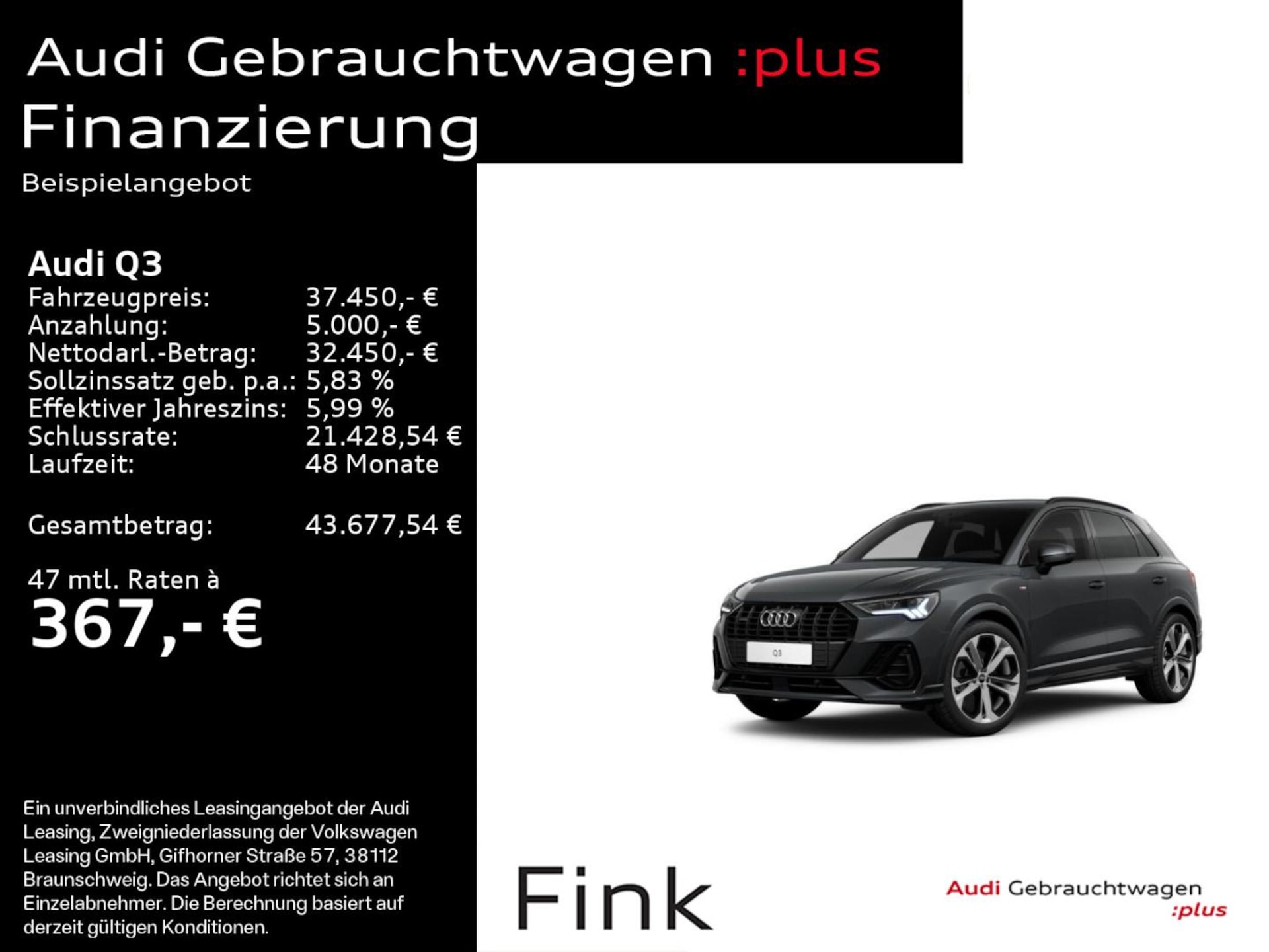Audi Q3 SUV S line