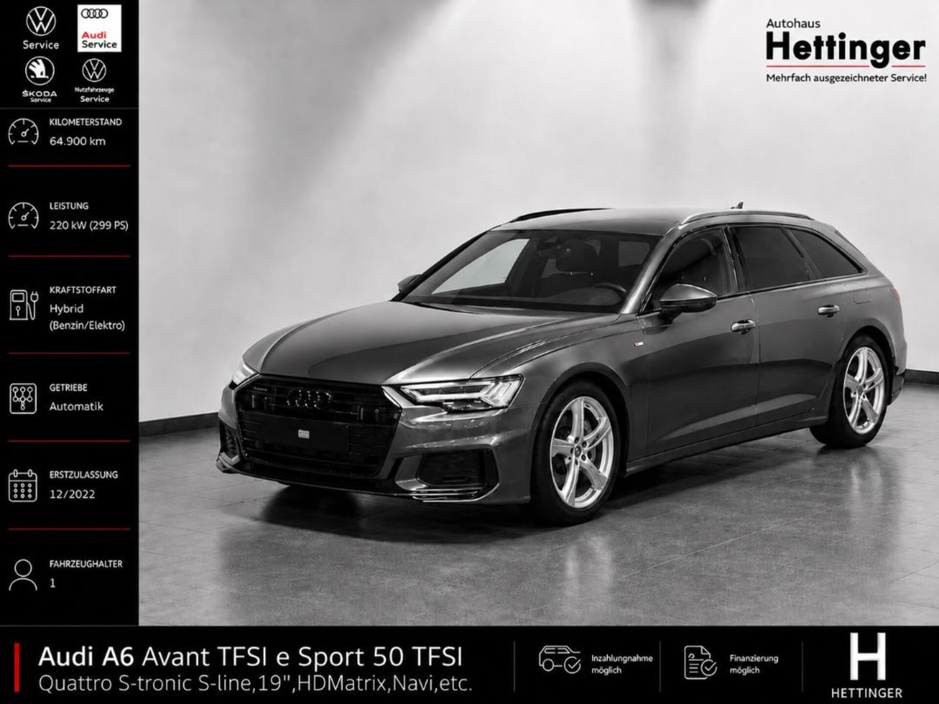 Audi A6 Avant TFSI e Sport