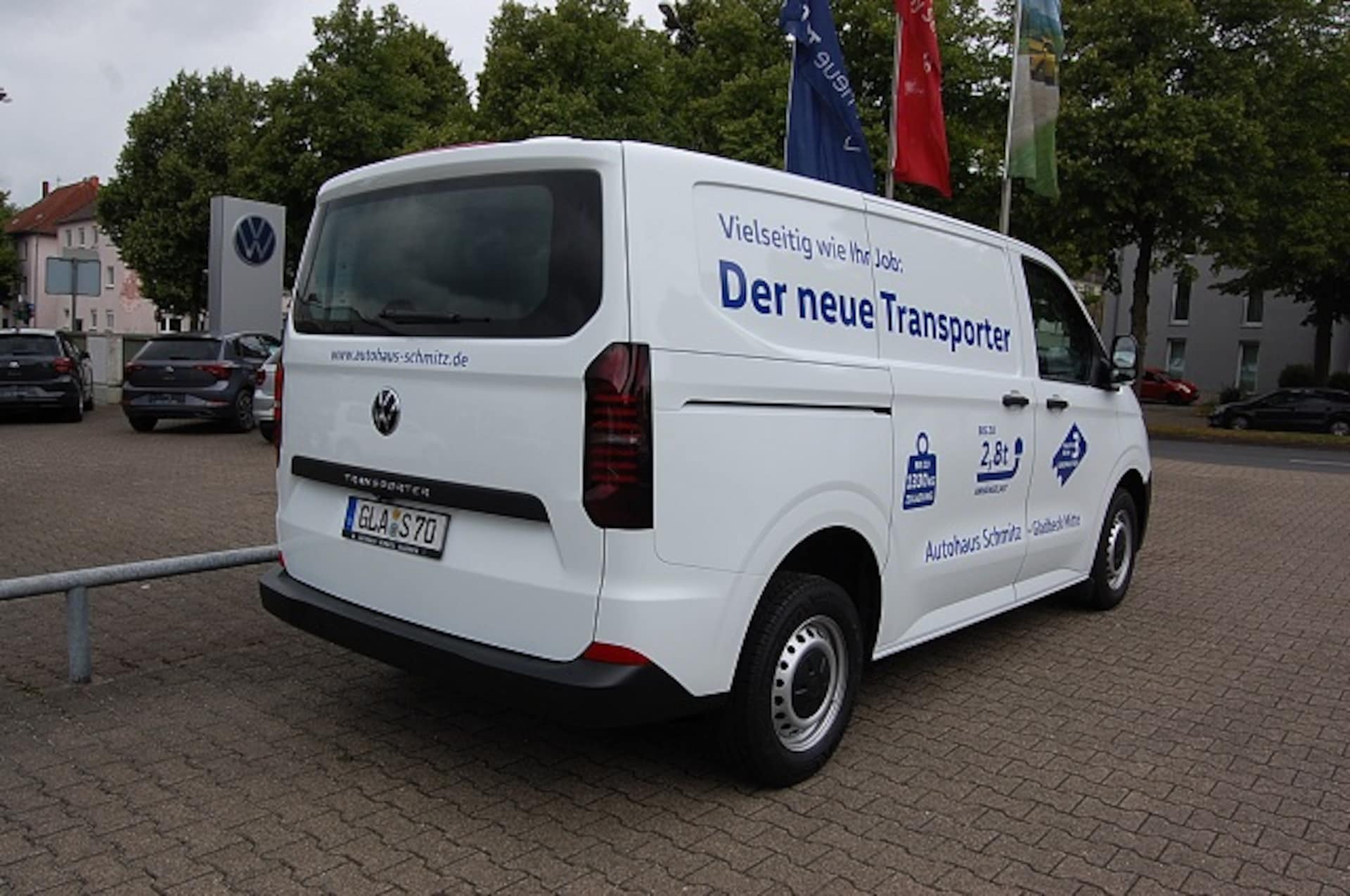 Volkswagen Transporter Kasten kurzer Radstand