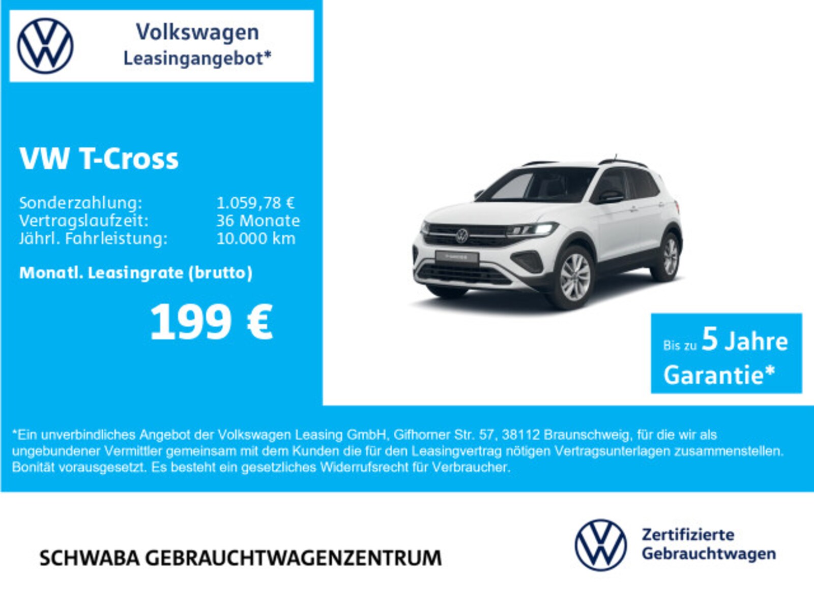 Volkswagen T-Cross – Bild 2