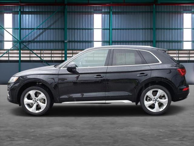 Used 2021 Audi Q5 Premium Plus with VIN WA1BAAFY8M2109593 for sale in Cuyahoga Falls, OH