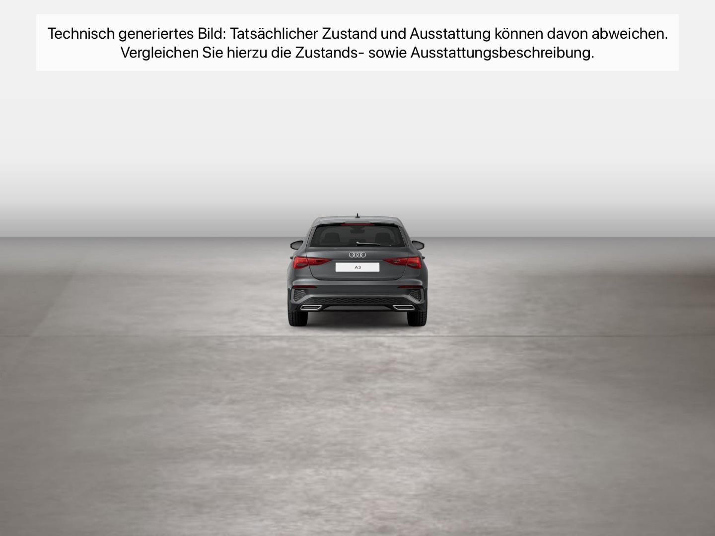 Bild über Audi A3 Sportback S line 30 TFSI Schaltgetriebe - für weitere Informationen kontaktieren Sie den Audi Partner