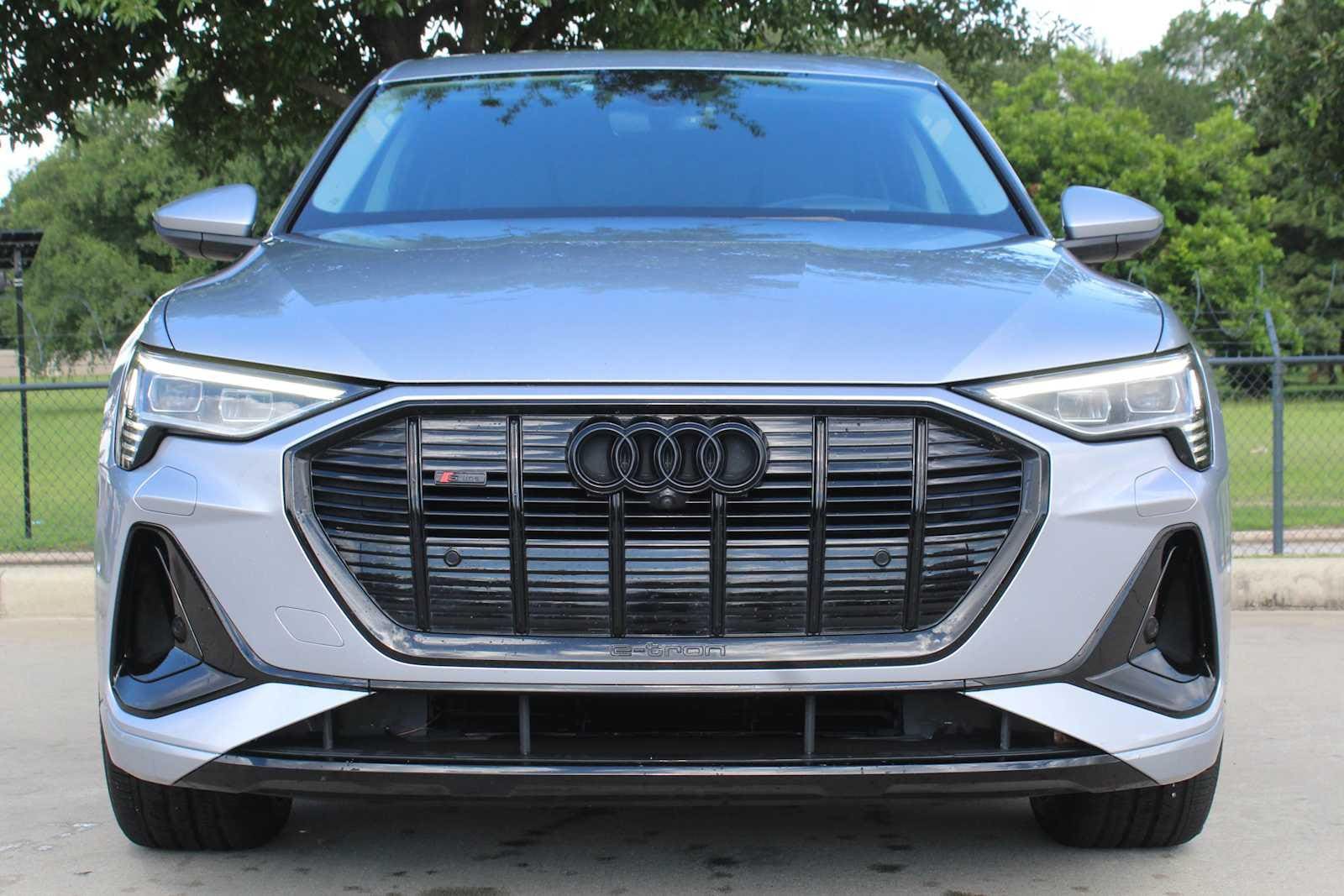Used 2021 Audi e-tron Sportback Prestige with VIN WA13AAGE8MB029638 for sale in Houston, TX