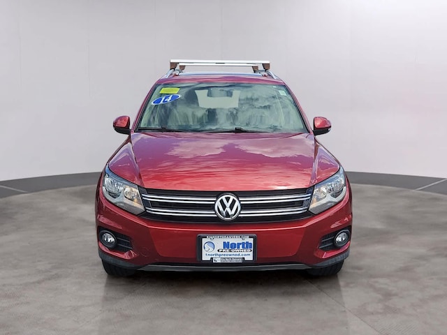 Used 2014 Volkswagen Tiguan SEL with VIN WVGBV3AX6EW089788 for sale in Stratham, NH