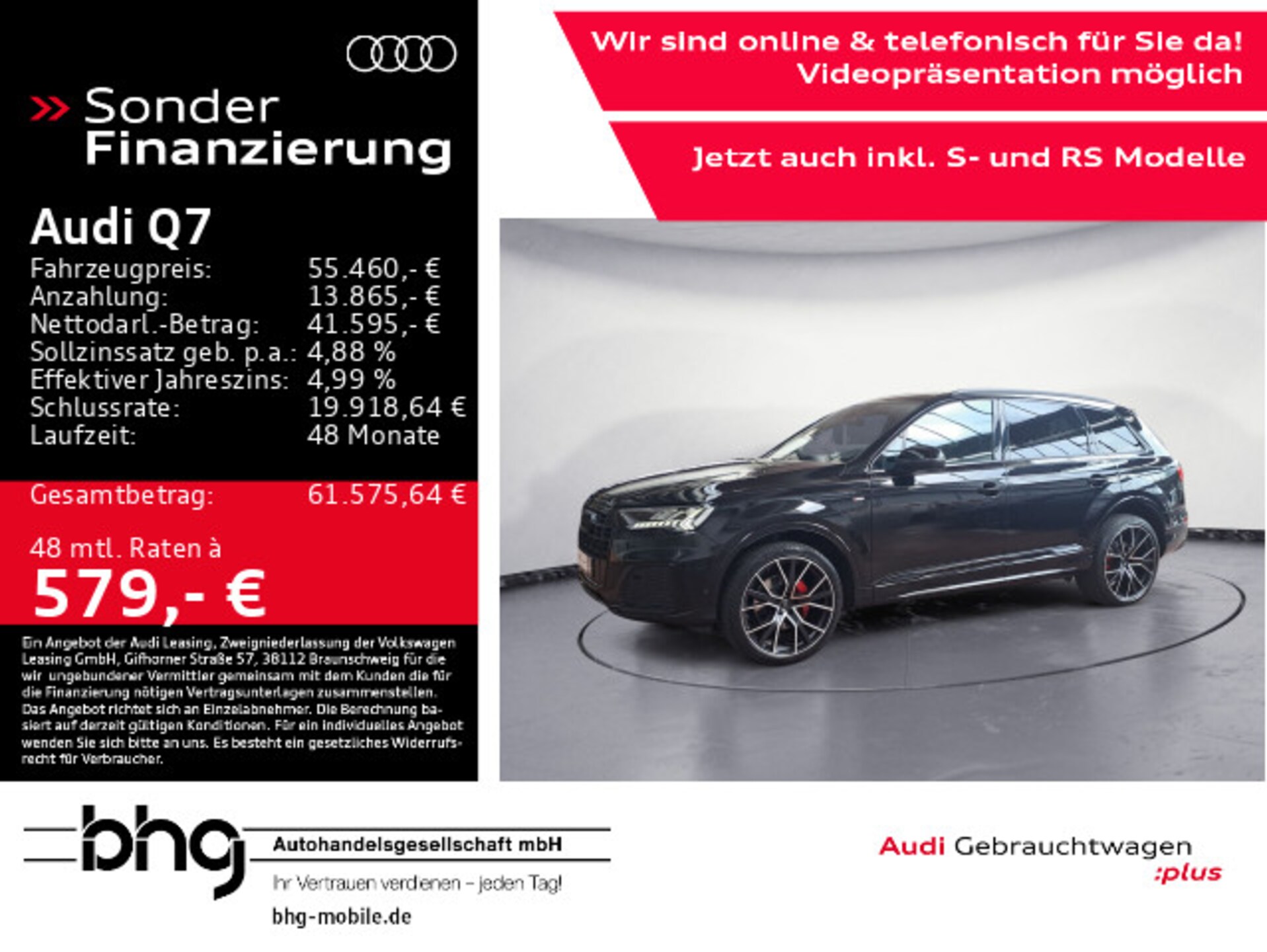 Audi Q7 SUV S line
