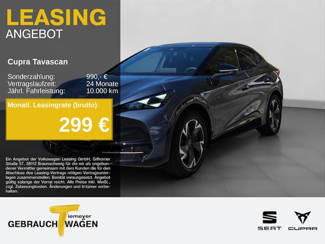 CUPRA Tavascan ENDURANCE eSITZE MEMORY 360 PARKLENK (SA005551)