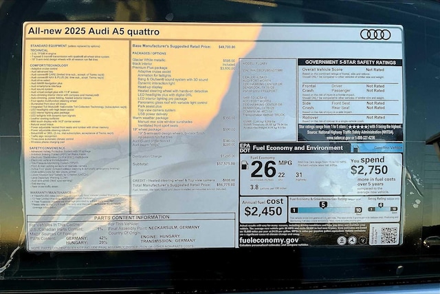 2025 Audi A5 Premium Plus - Photo 16