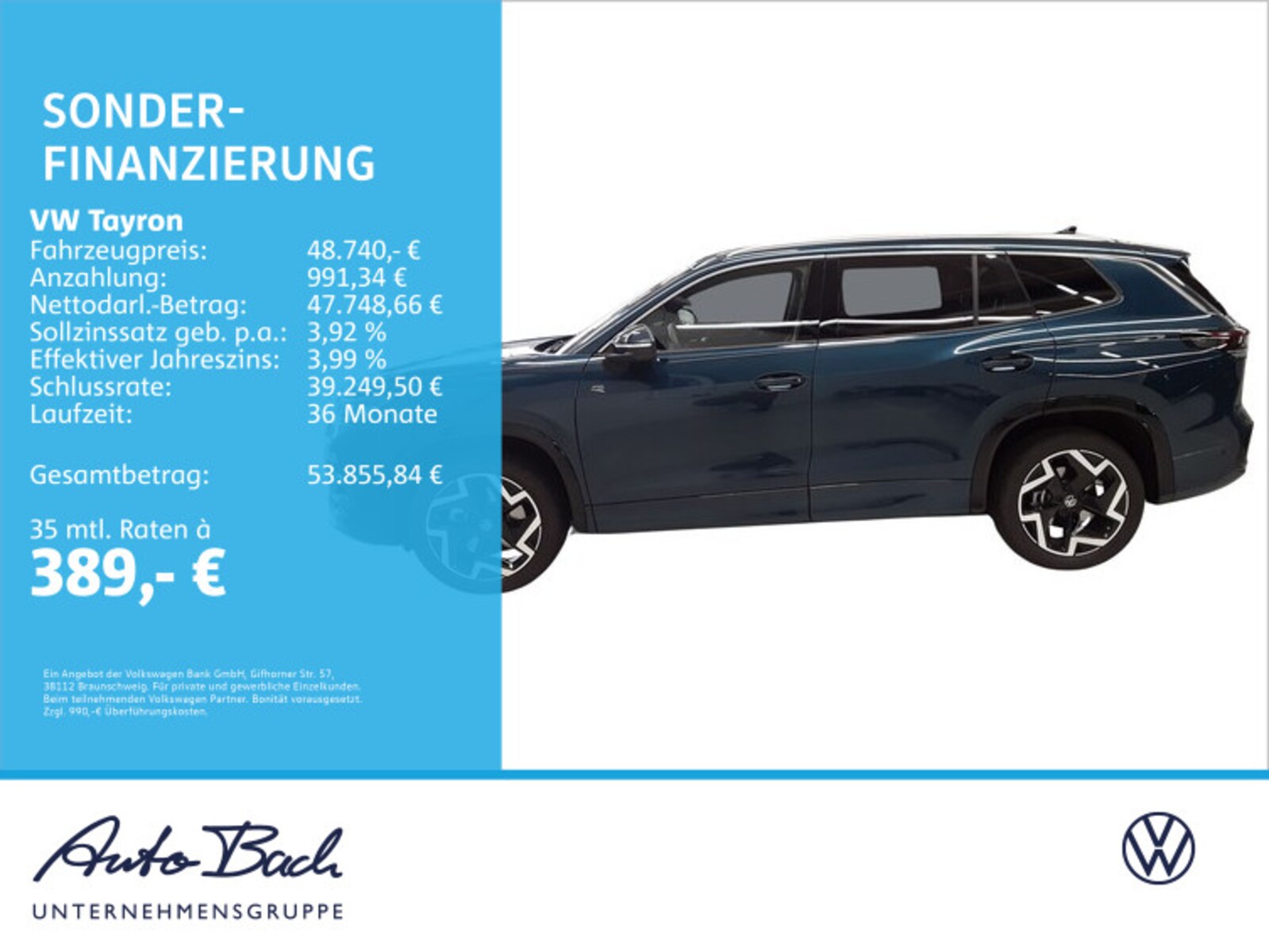 Volkswagen Tayron – Bild 2