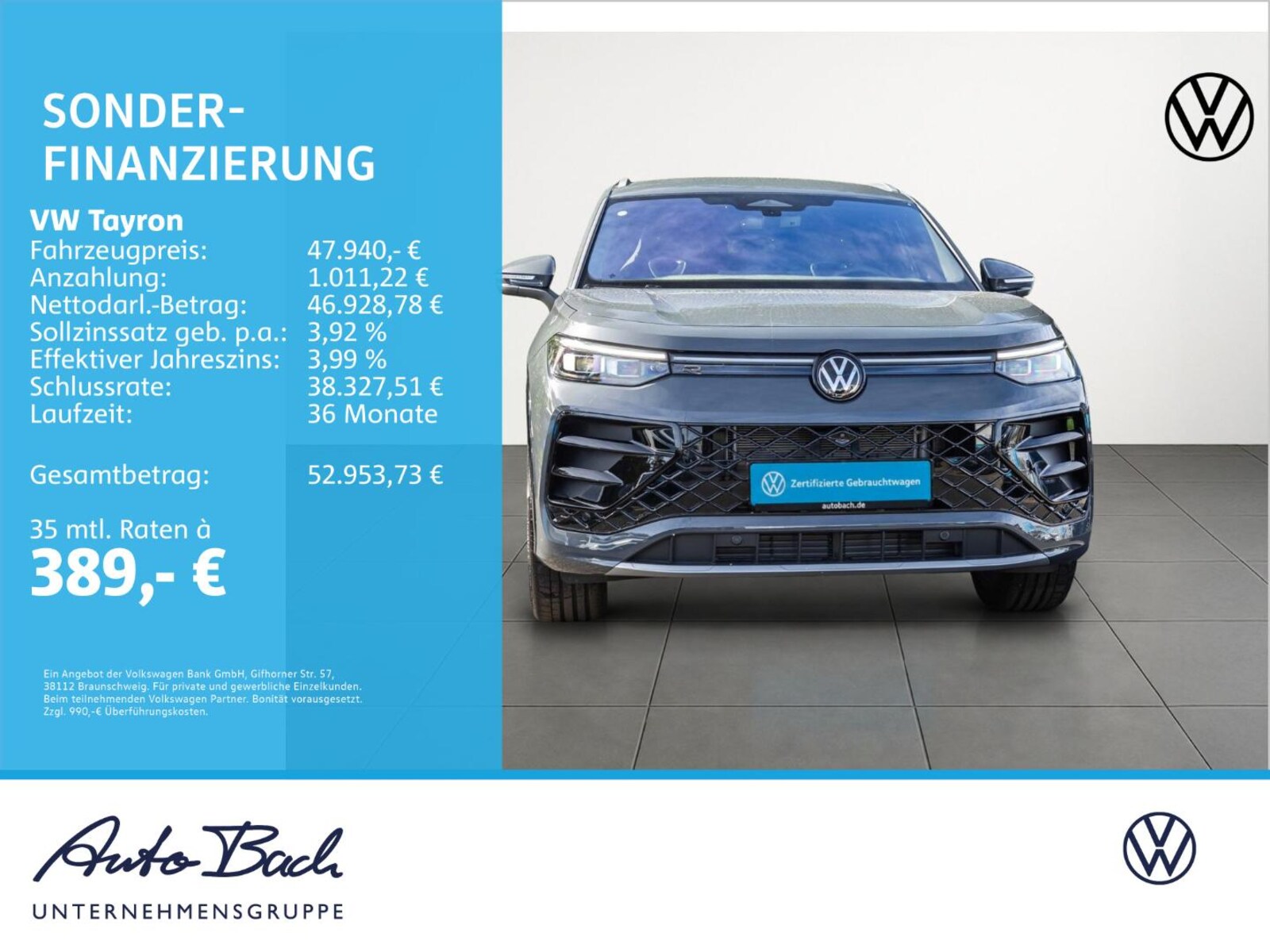 Volkswagen Tayron – Bild 2