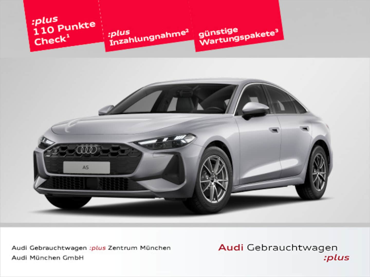 Bild über Audi A5 Limousine TDI 150 kW S tronic - für weitere Informationen kontaktieren Sie den Audi Partner