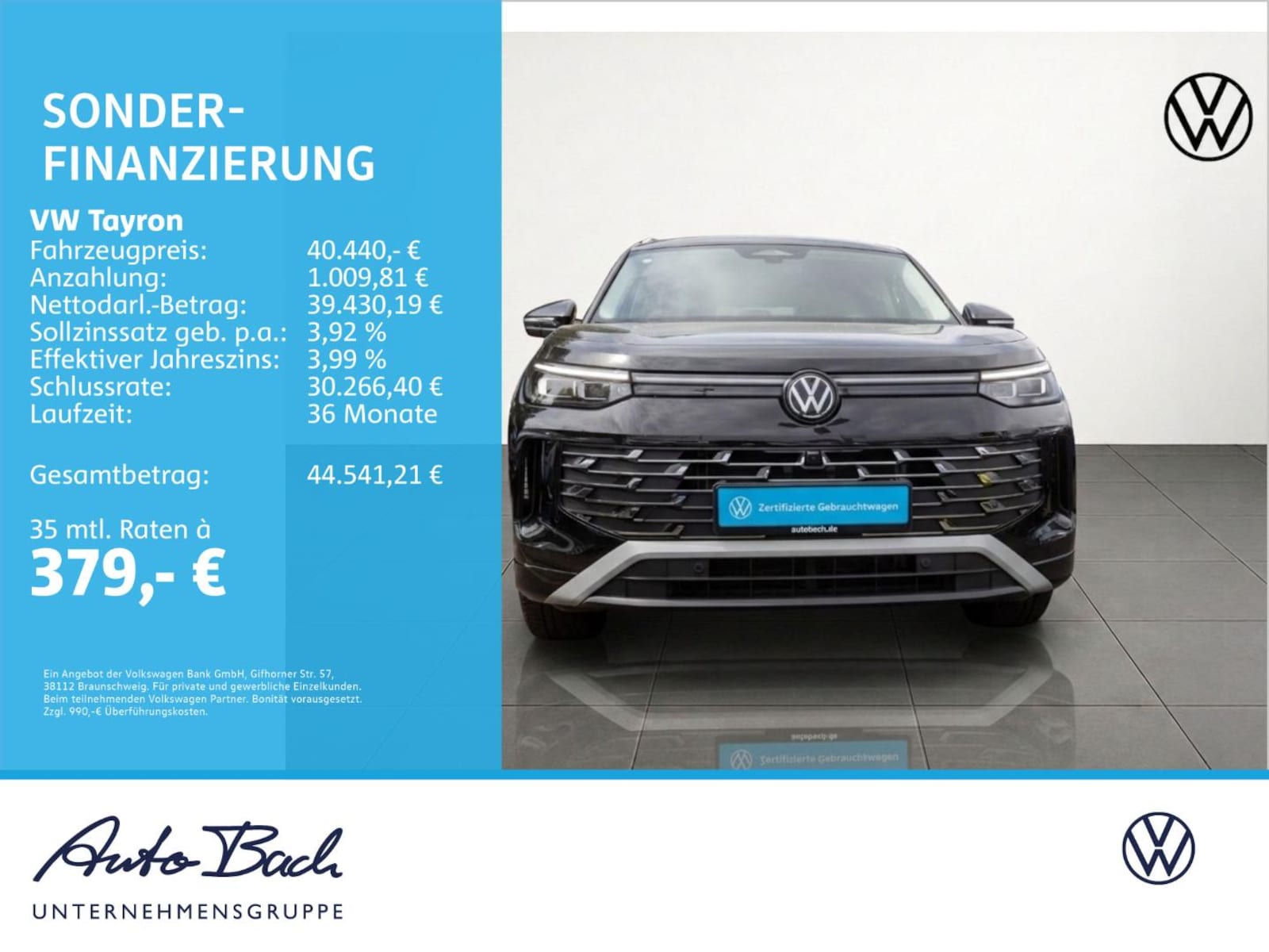 Volkswagen Tayron – Bild 2