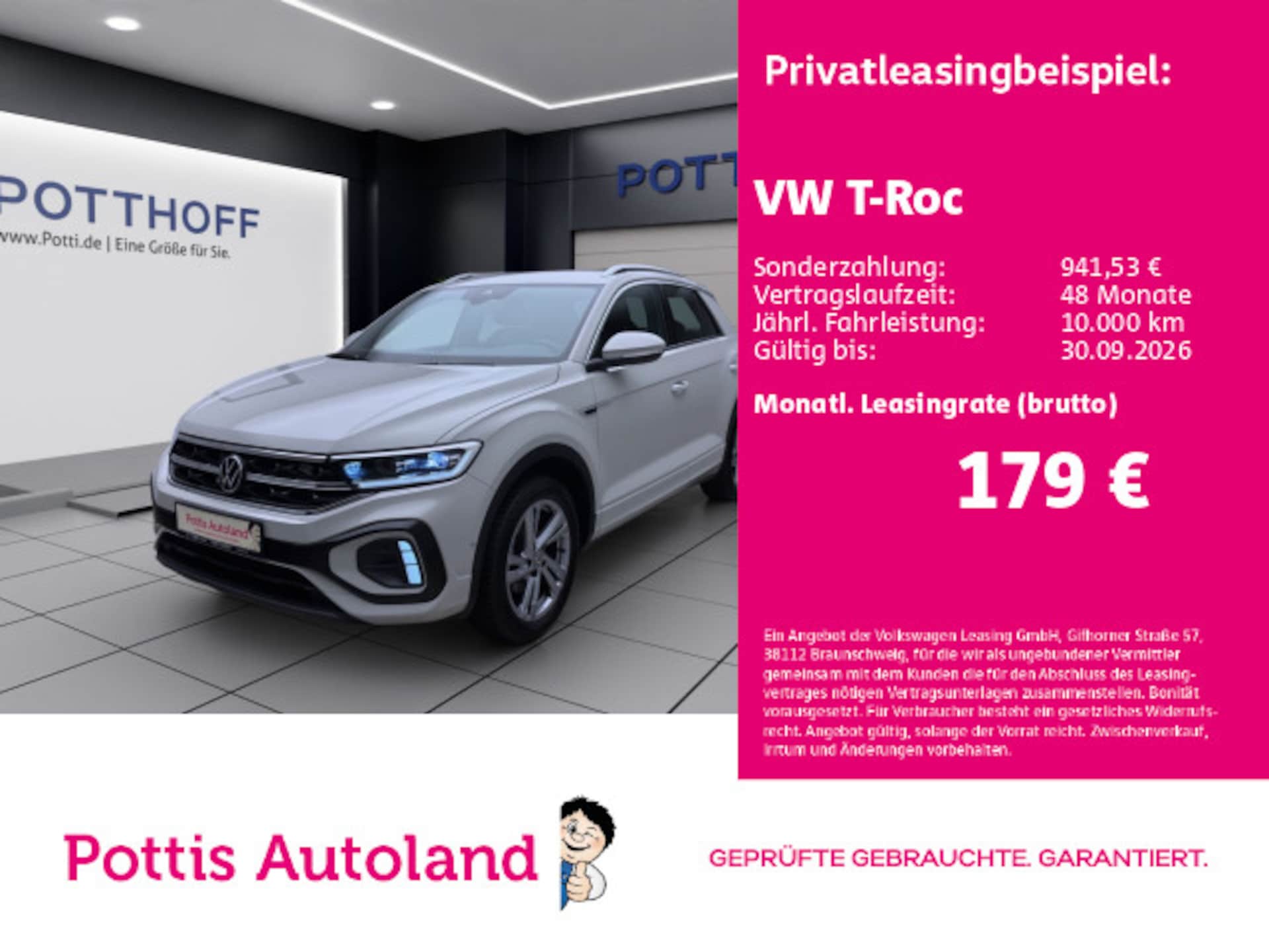 Volkswagen T-Roc 2024 — T-Roc 1.0 TSI R-LINE NAVI PDC SITZHZG LED